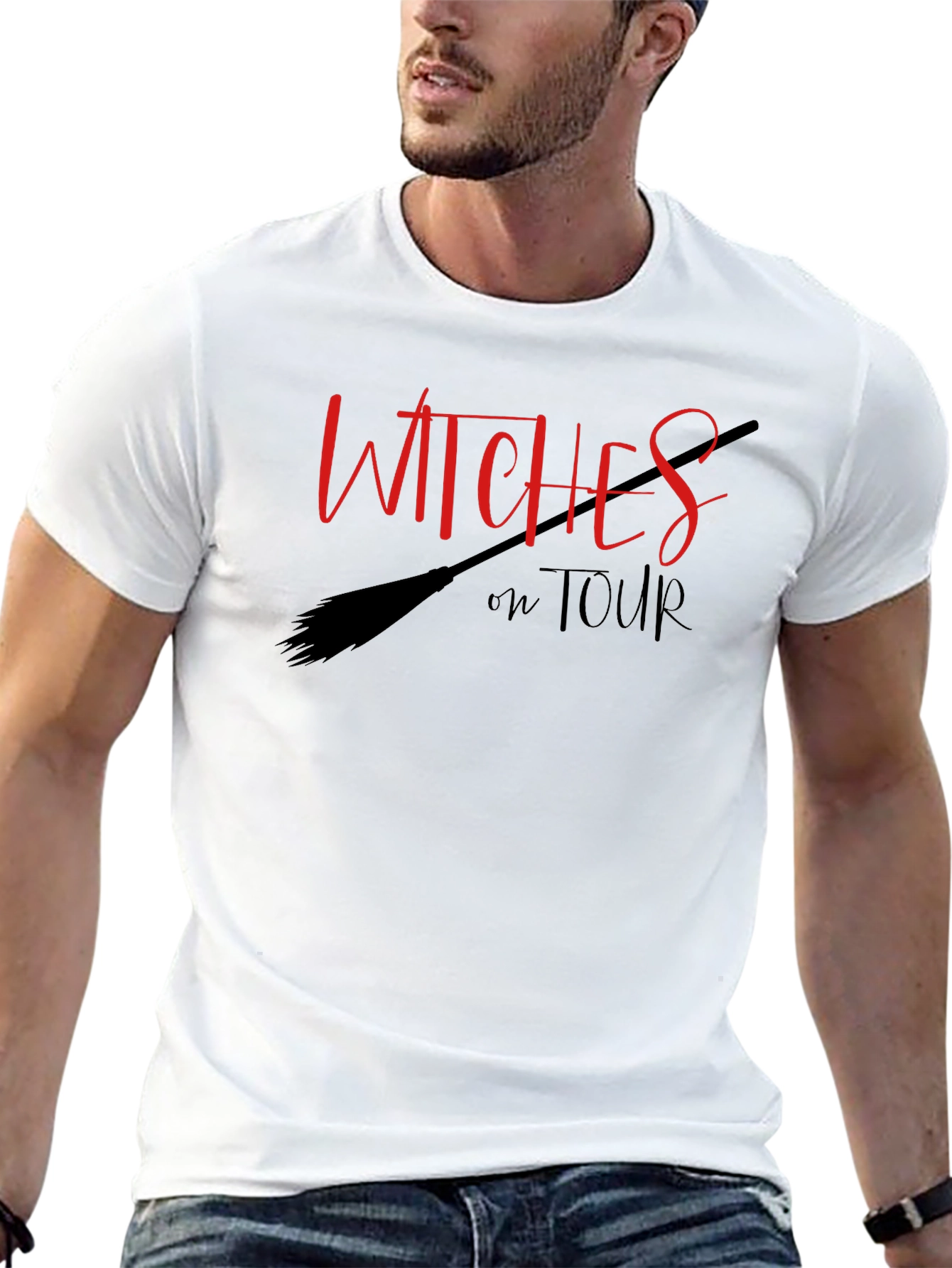 Witches on Tour Black Graphic Tee