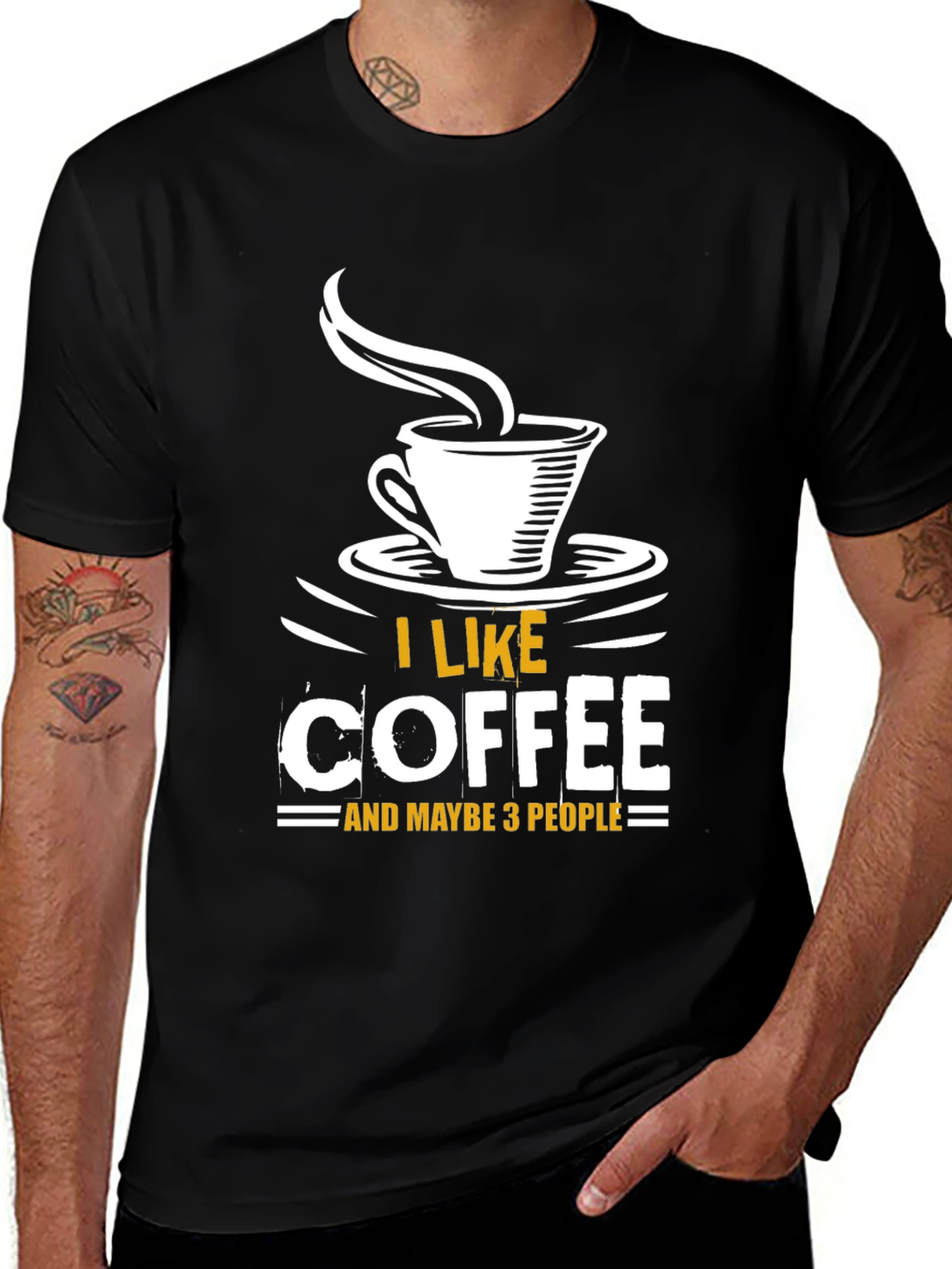 I Like Coffee and Maybe 3 People T-Shirt