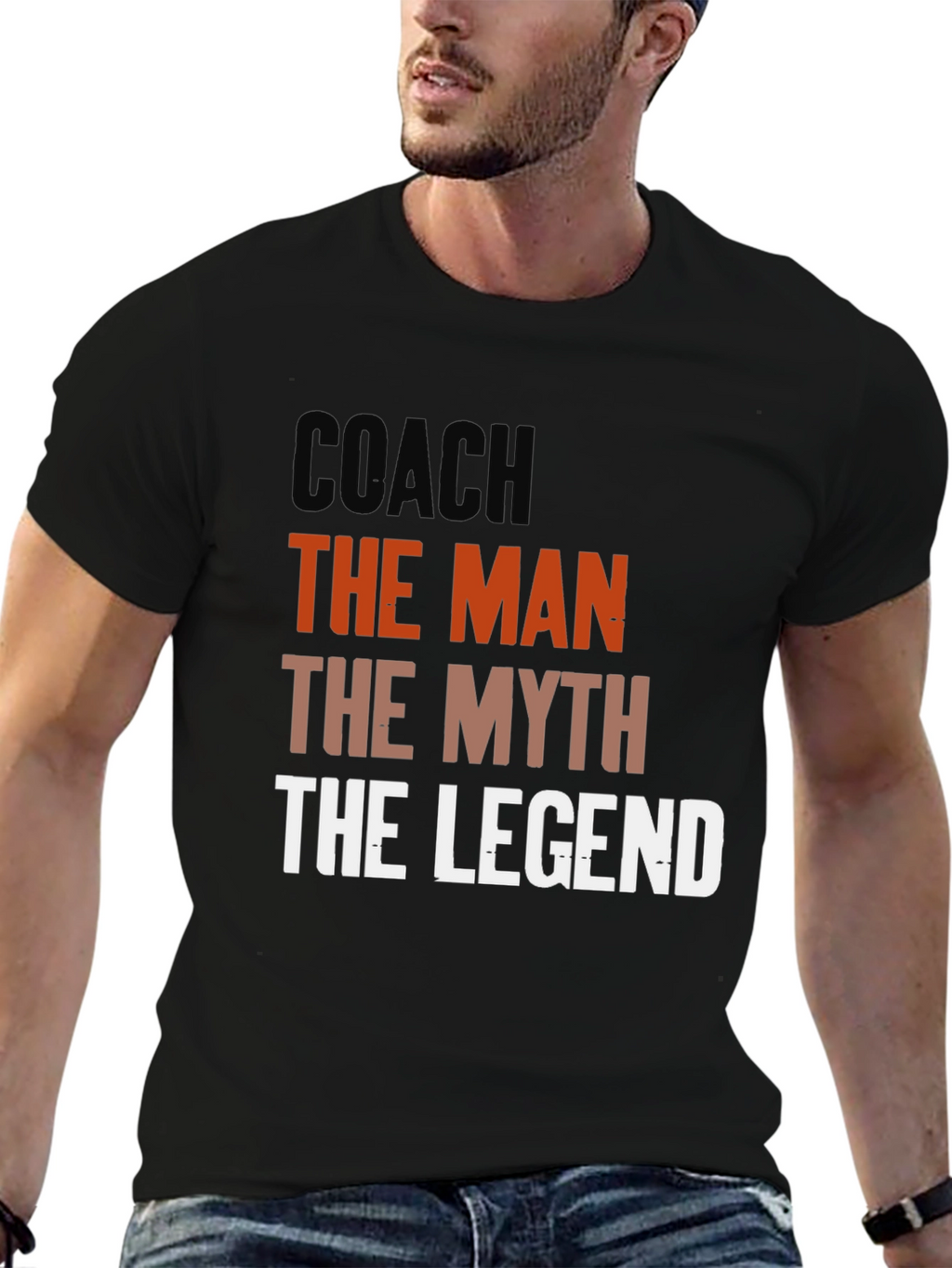 Coach The Man The Myth The Legend T-Shirt