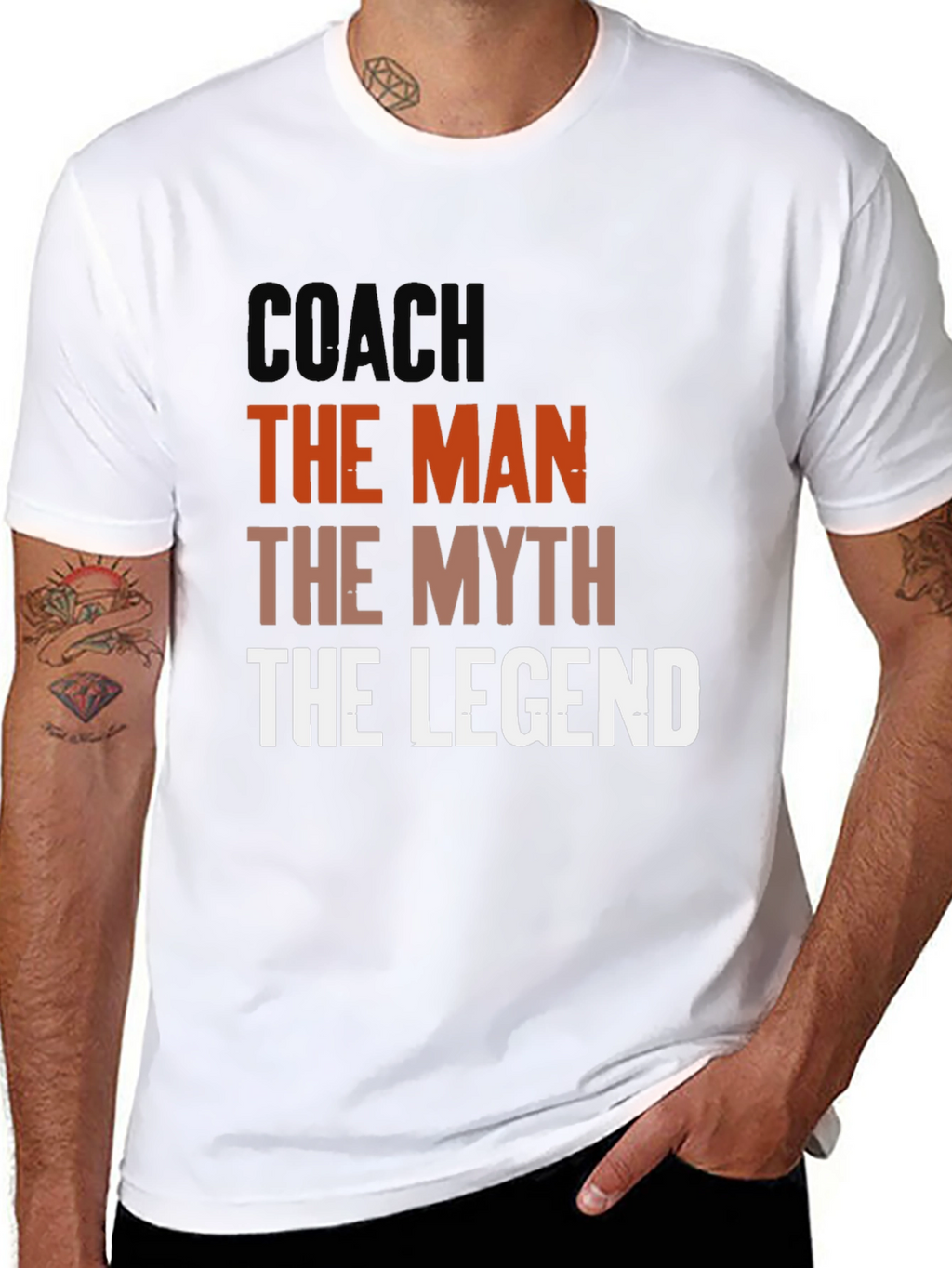 Coach The Man The Myth The Legend T-Shirt