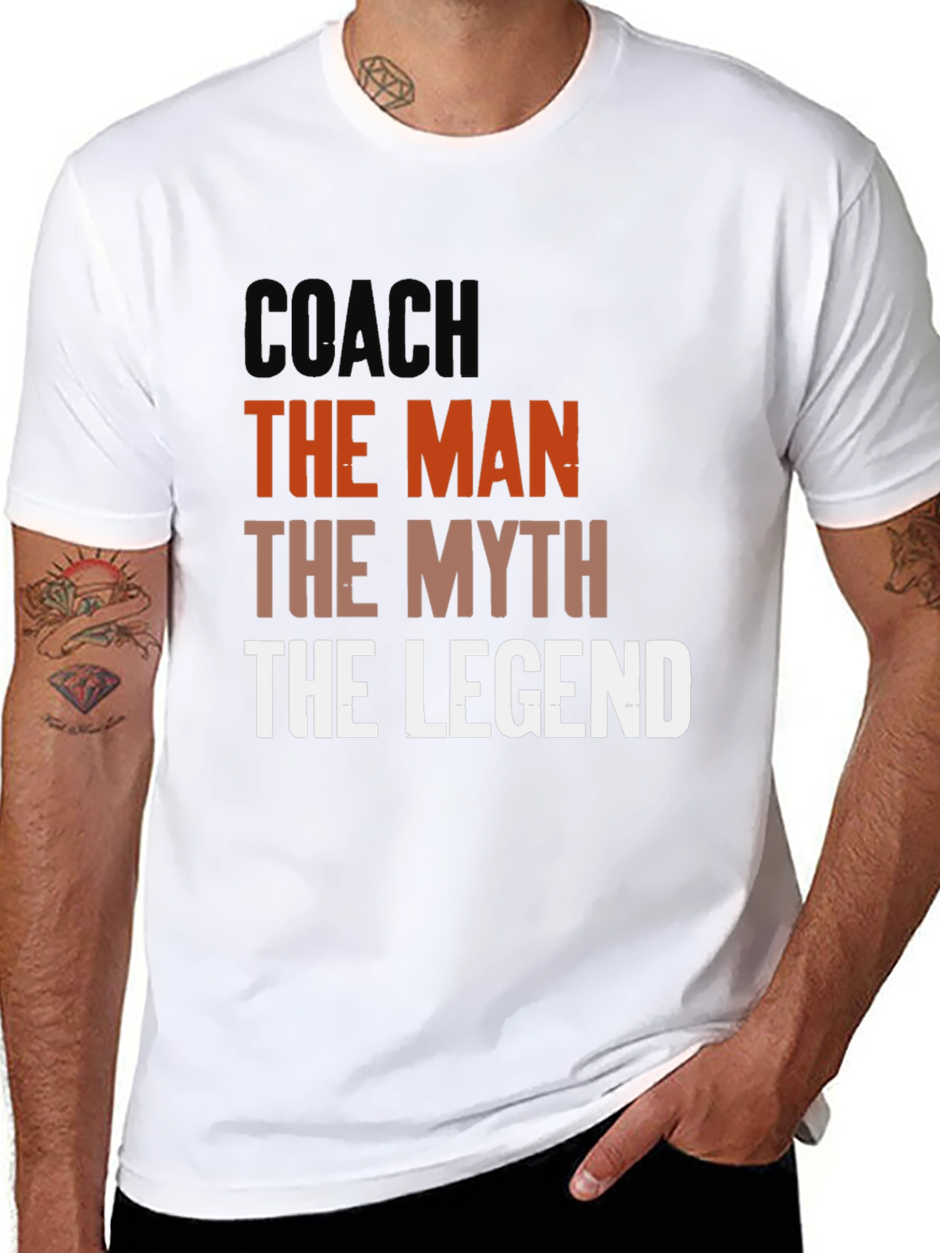Coach The Man The Myth The Legend T-Shirt