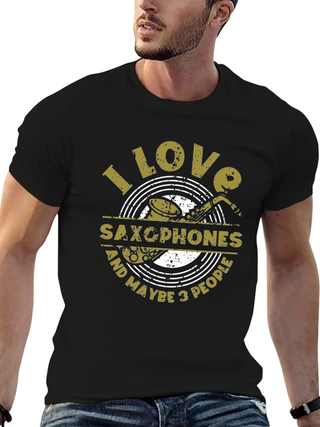 I Love Saxophones & Maybe 3 People T-Shirt