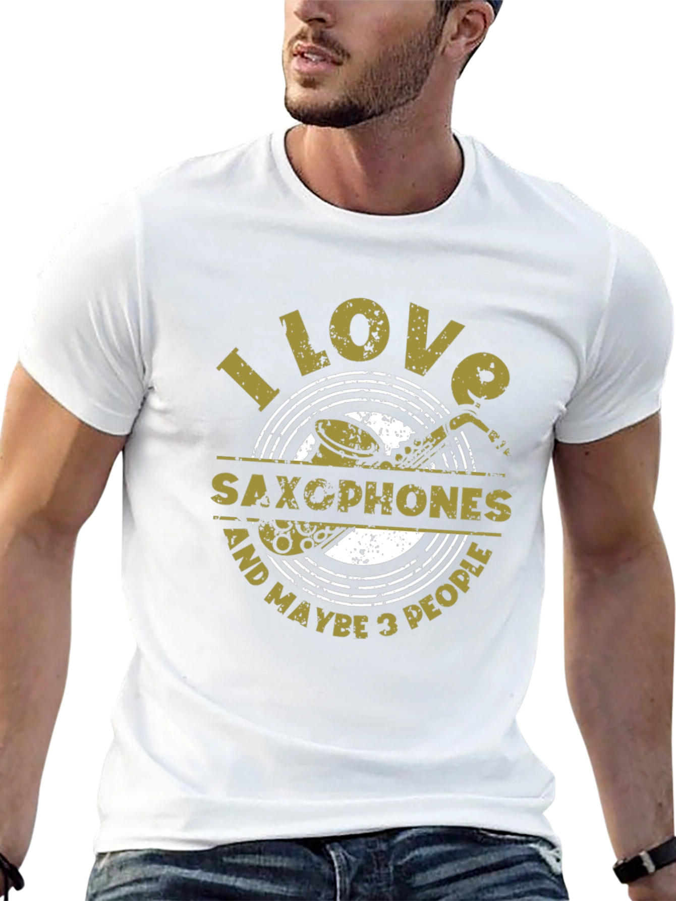 I Love Saxophones & Maybe 3 People T-Shirt
