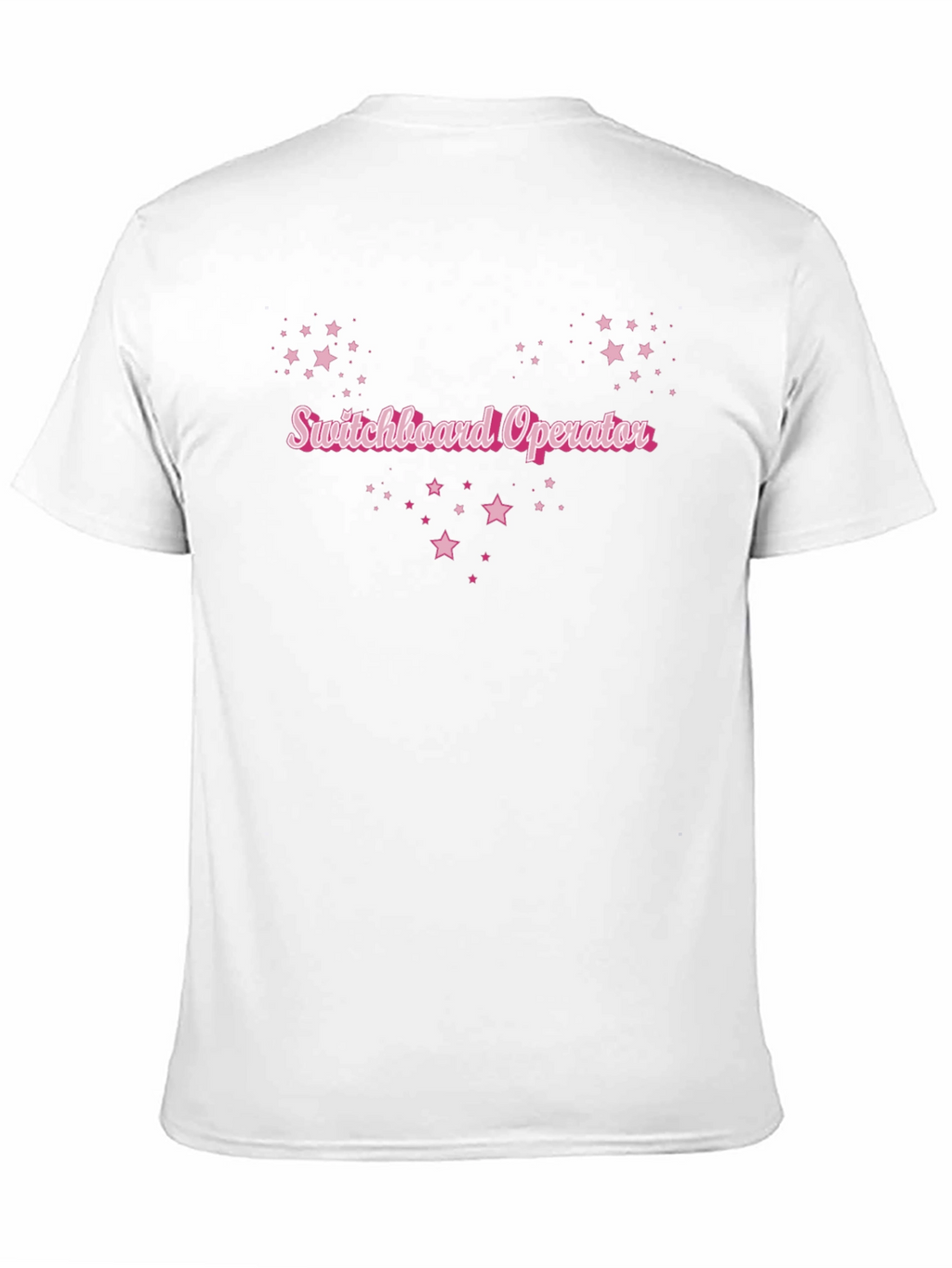 Switchboard Operator Pink Star T-Shirt