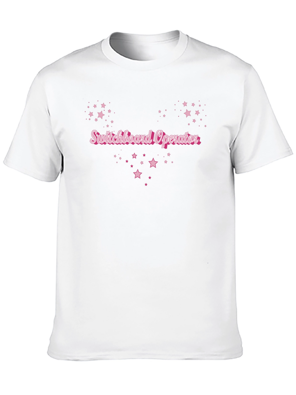 Switchboard Operator Pink Star T-Shirt