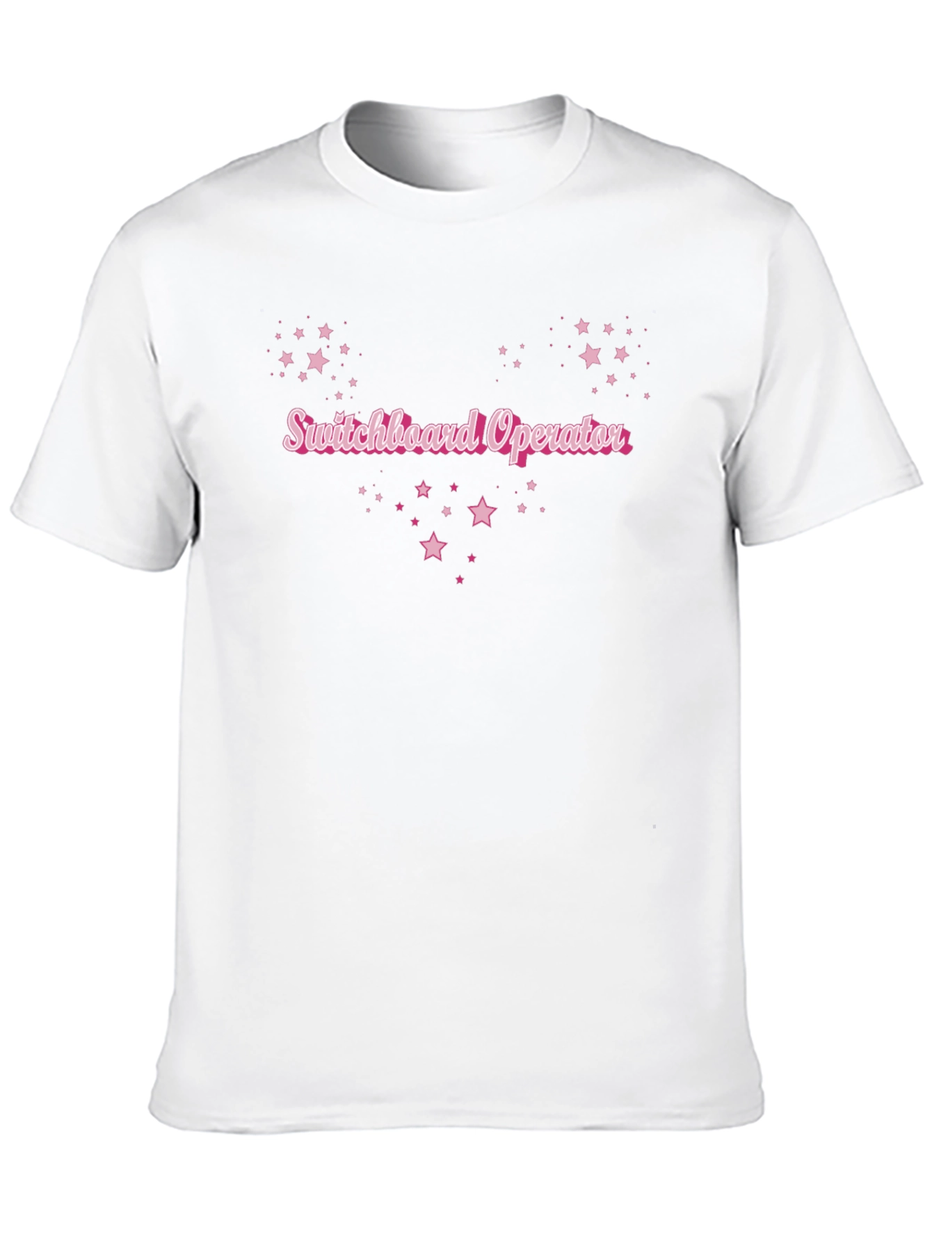 Switchboard Operator Pink Star T-Shirt