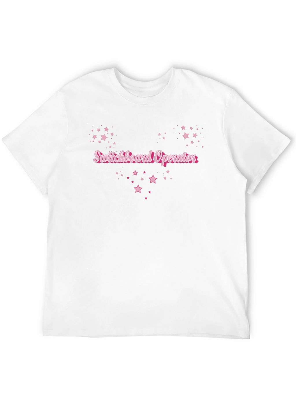 Switchboard Operator Pink Star T-Shirt