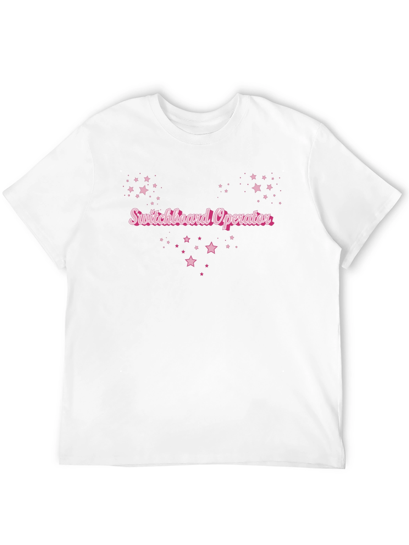 Switchboard Operator Pink Star T-Shirt
