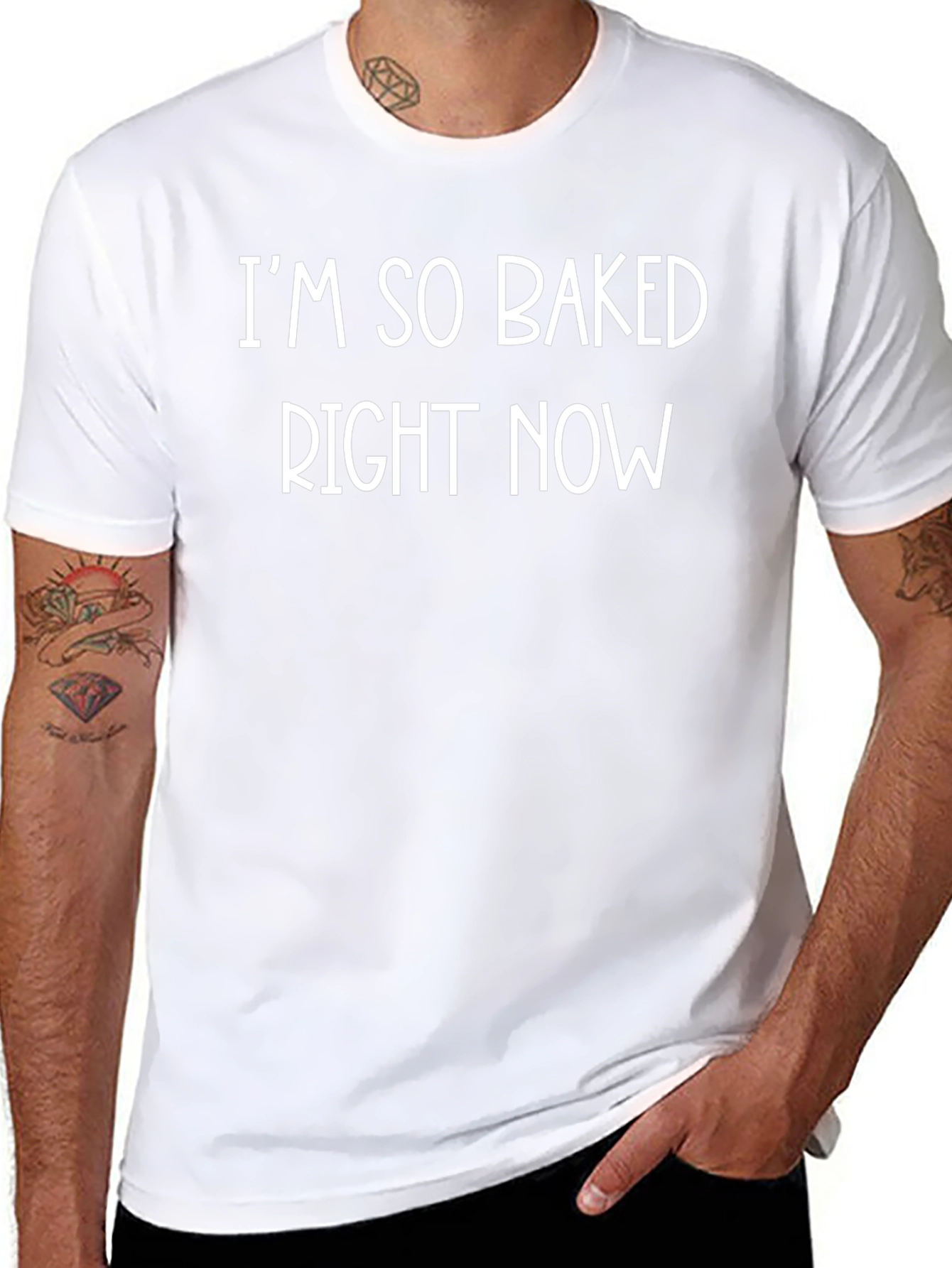 Im So Baked Right Now Funny Graphic Tee