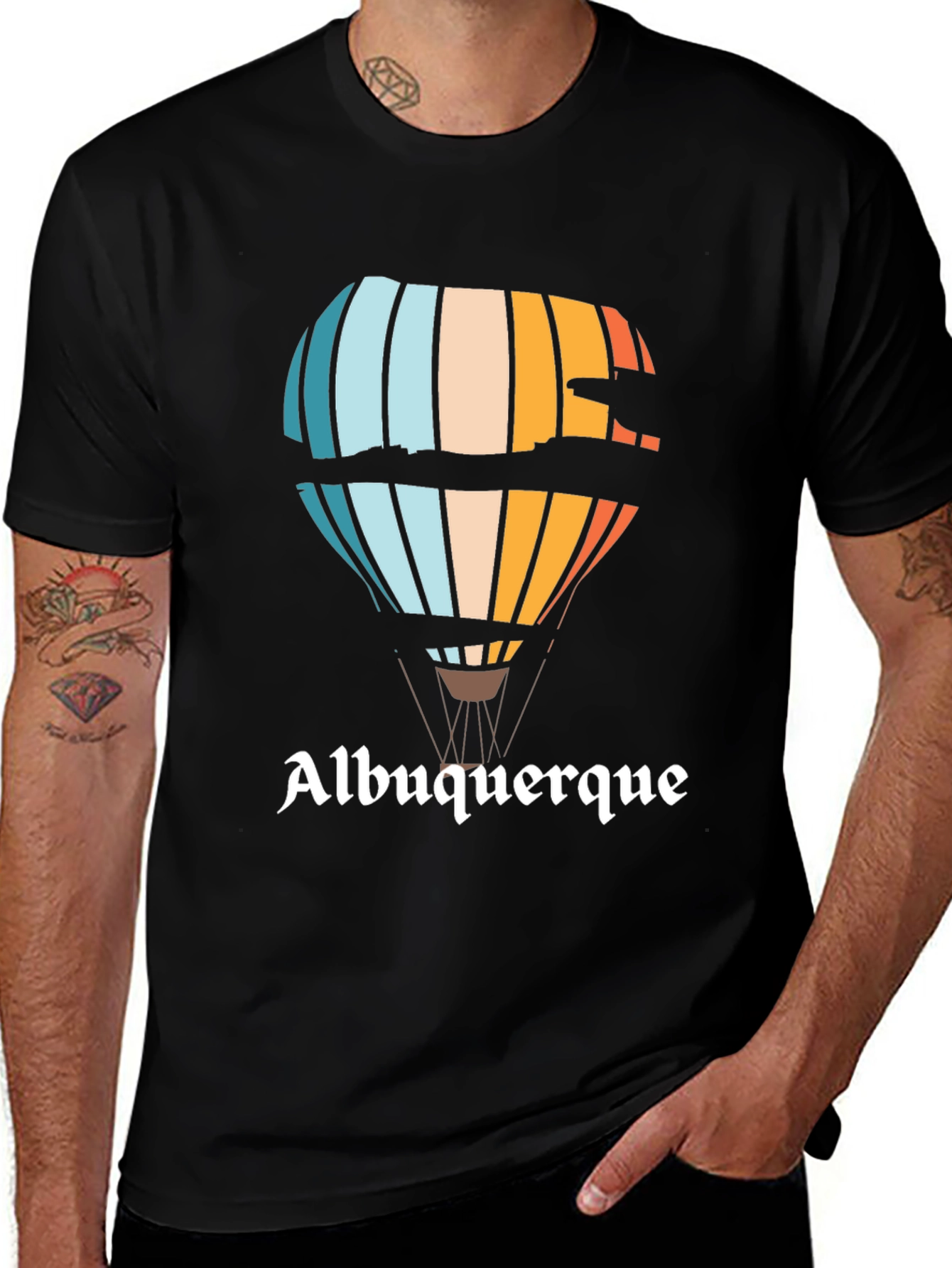 Albuquerque Hot Air Balloon Graphic Tee