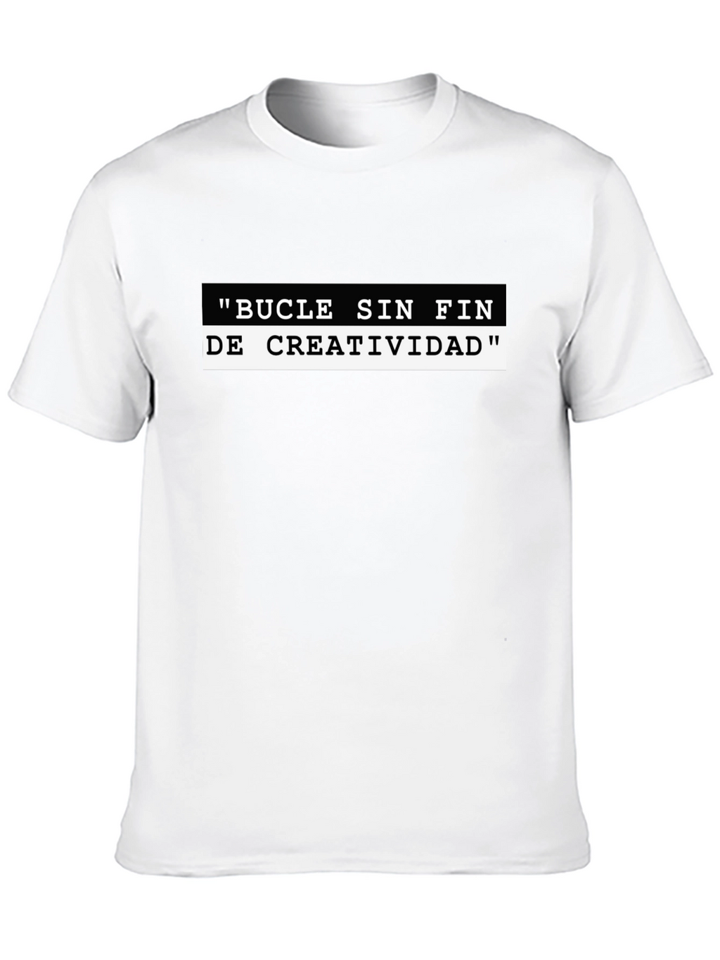 Creative Loop Black Graphic Tee