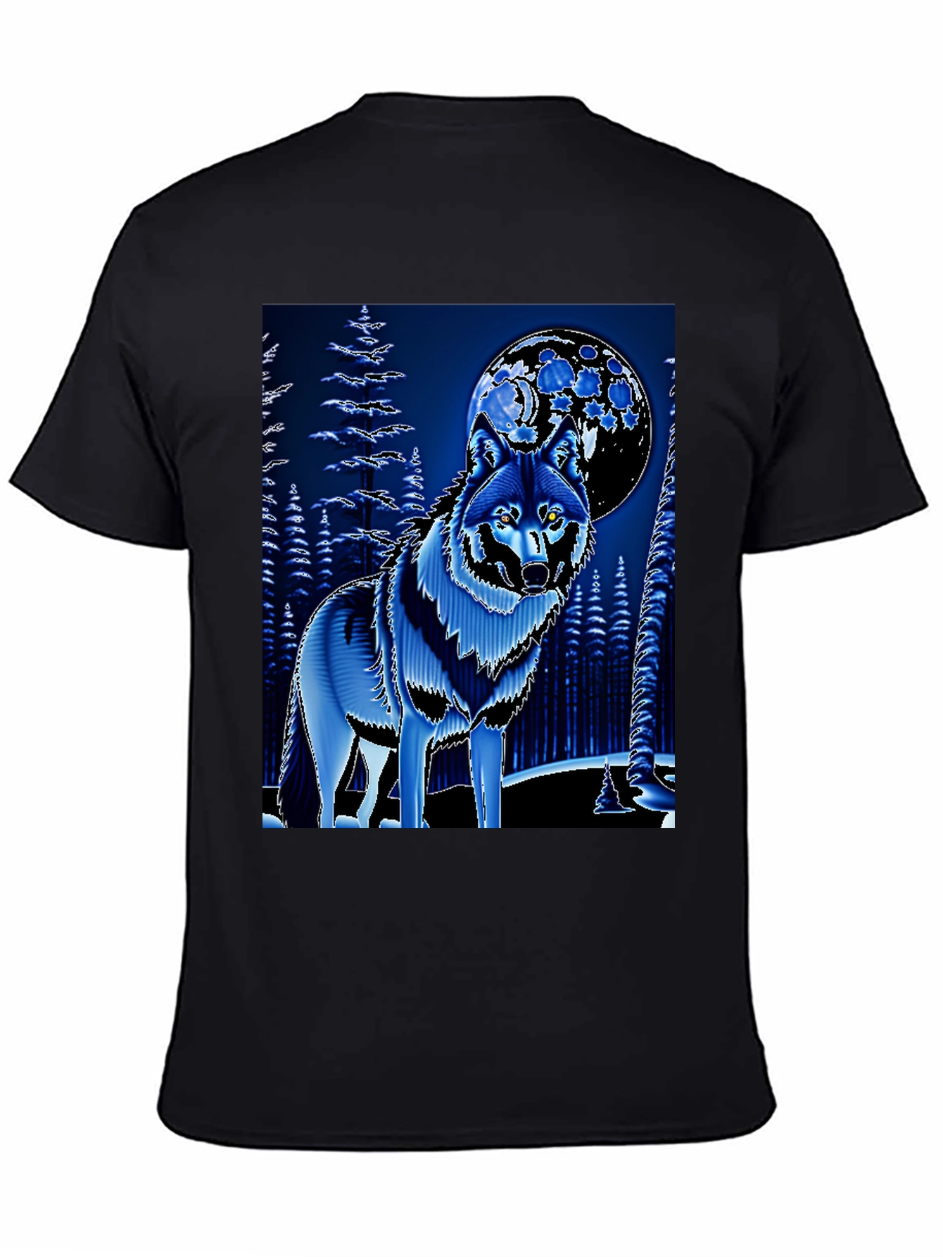 Wolf & Moon Graphic Tee
