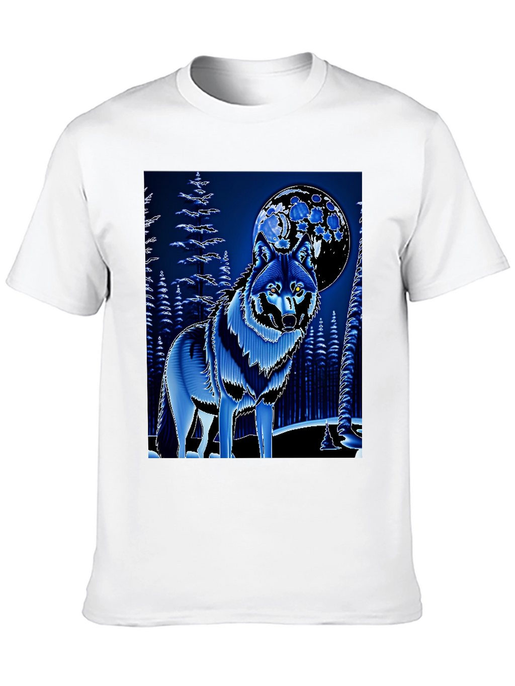 Wolf & Moon Graphic Tee