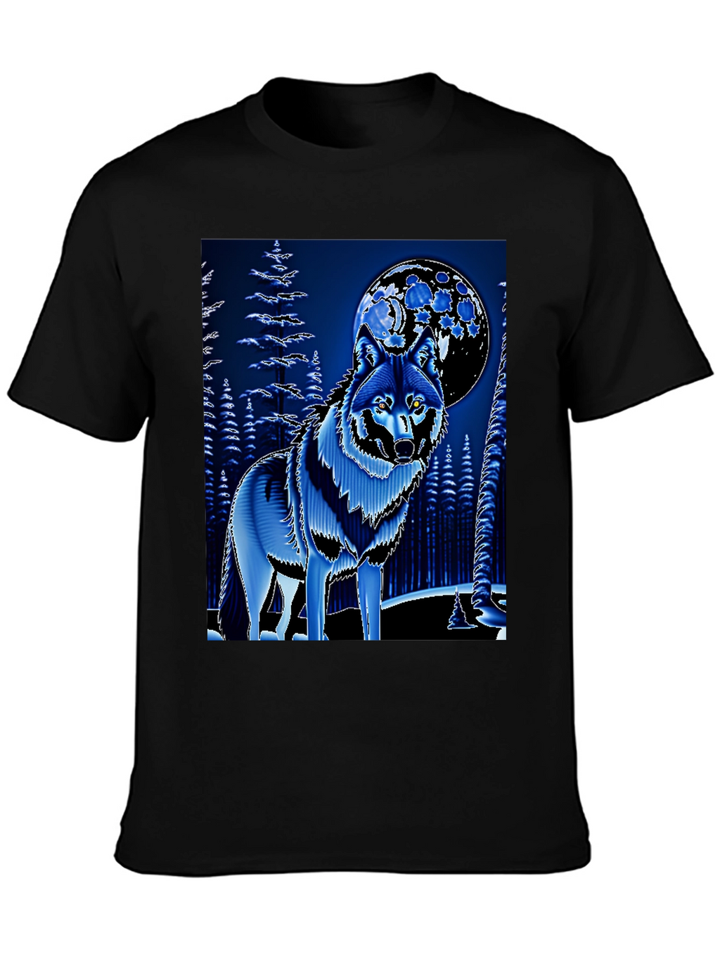 Wolf & Moon Graphic Tee