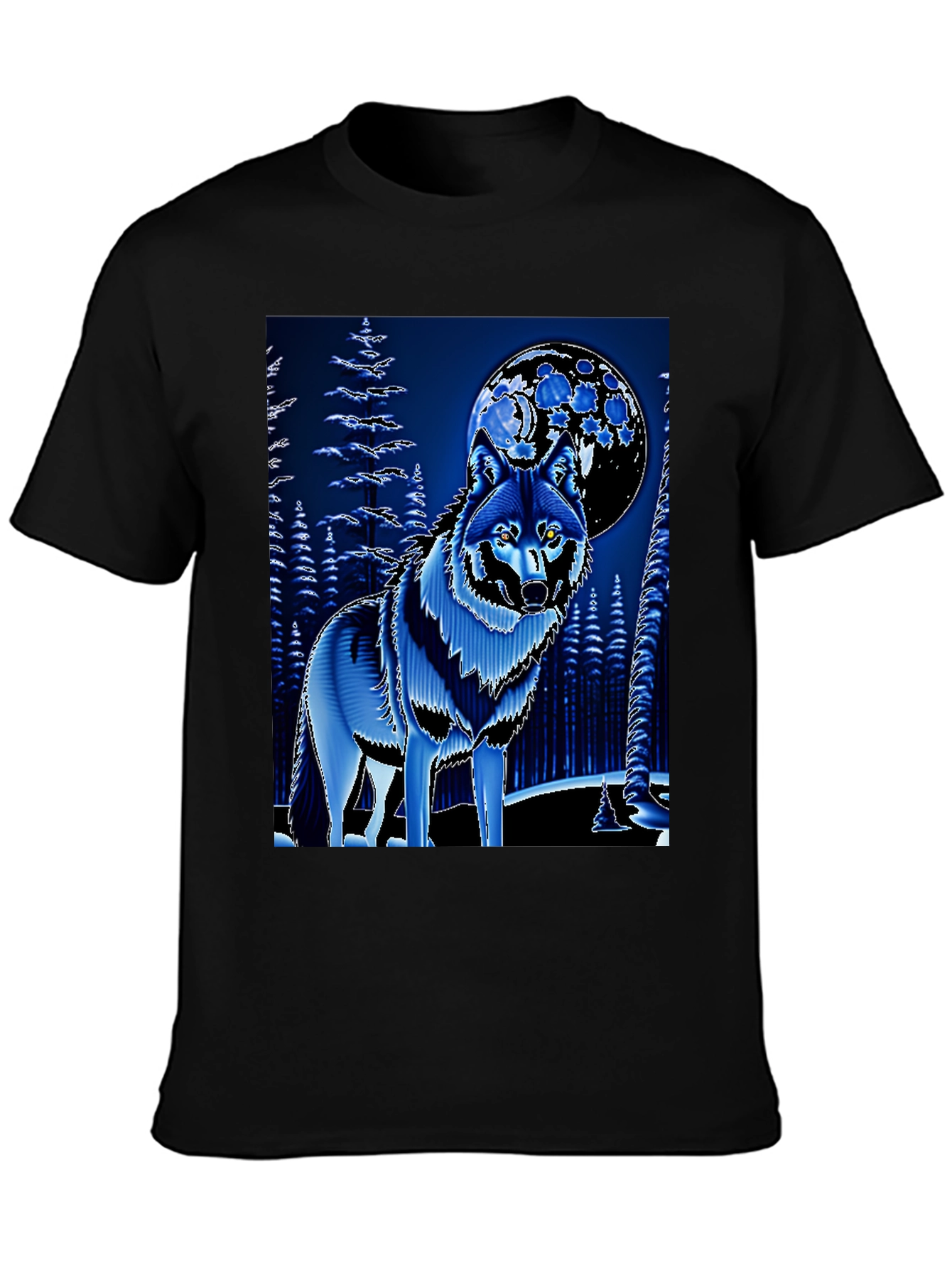 Wolf & Moon Graphic Tee