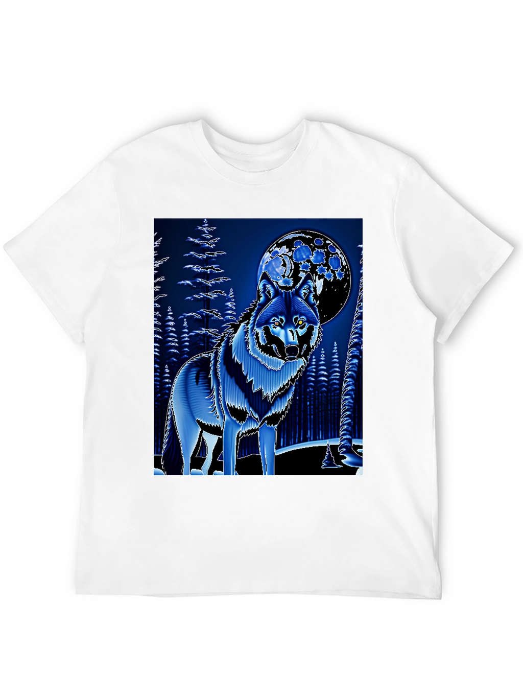 Wolf & Moon Graphic Tee