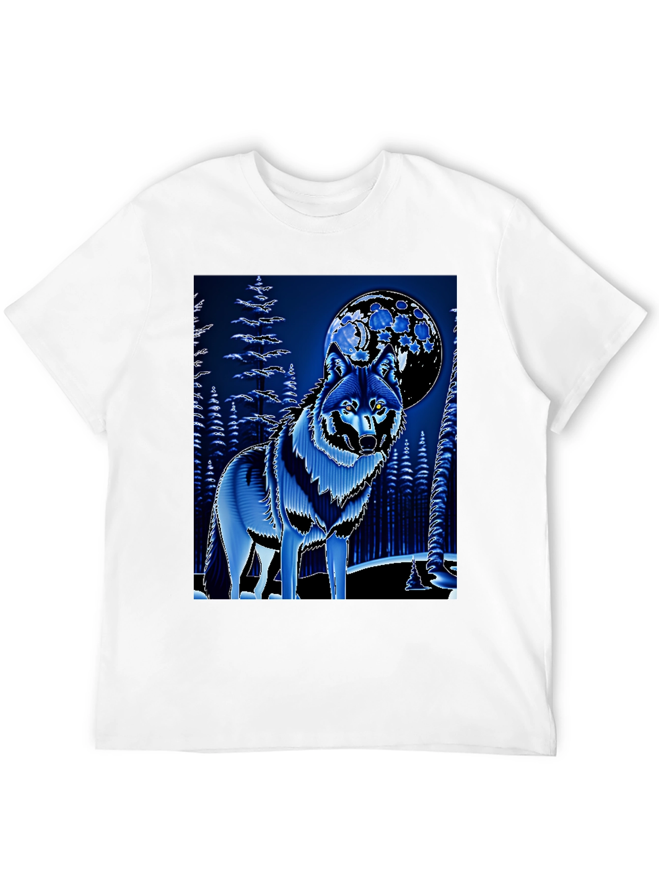 Wolf & Moon Graphic Tee