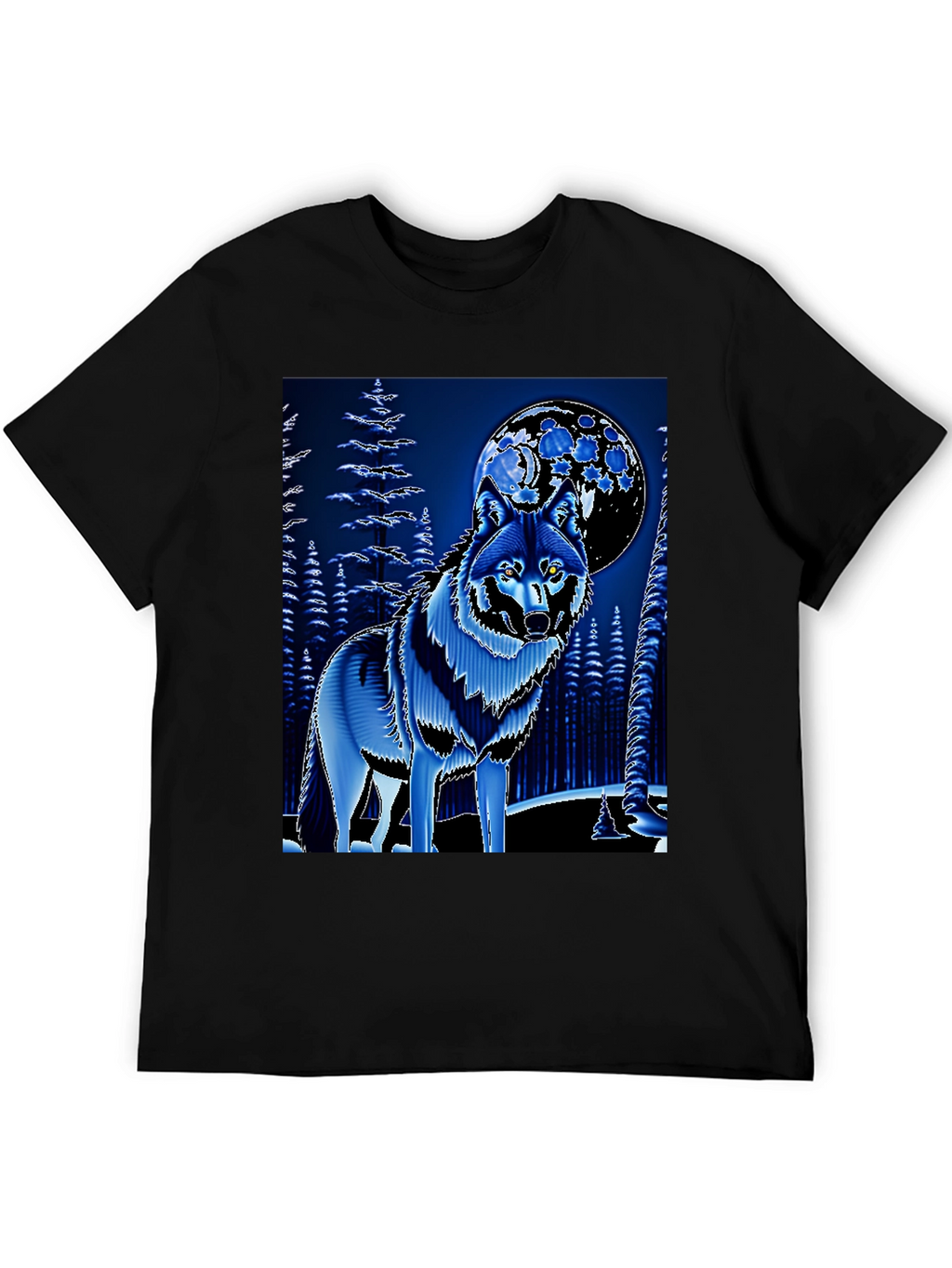 Wolf & Moon Graphic Tee