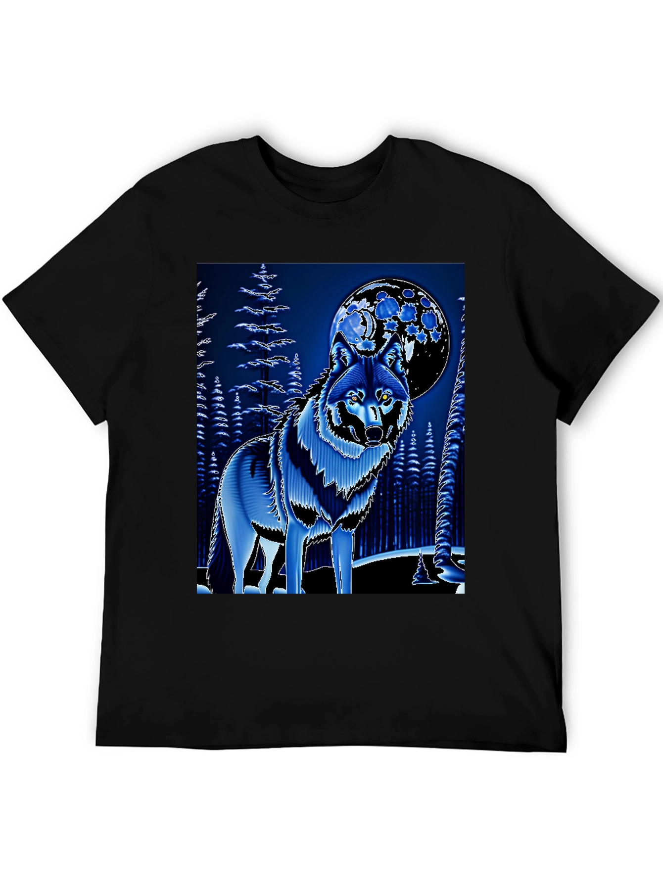 Wolf & Moon Graphic Tee