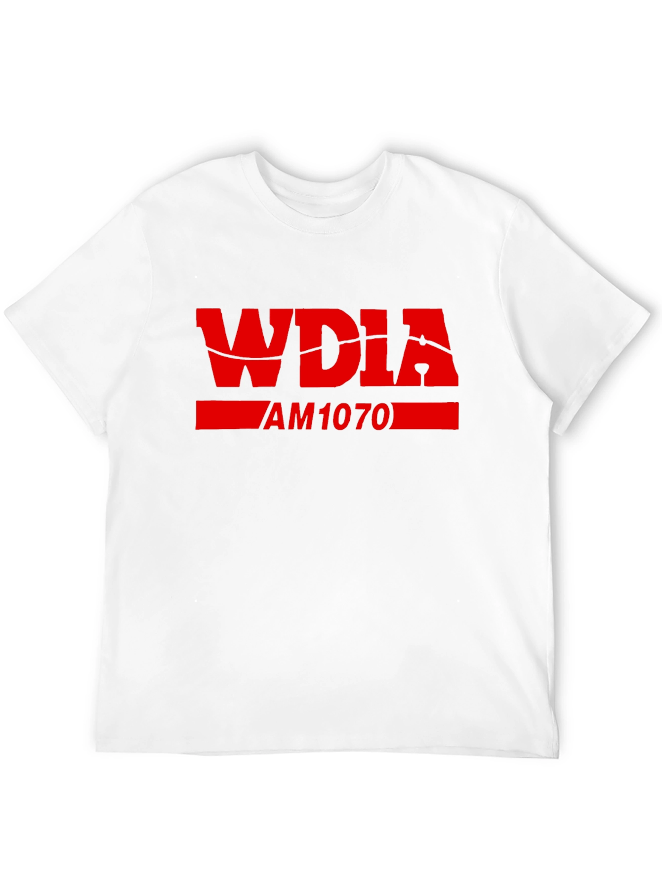 WDIA AM1070 Black T-Shirt