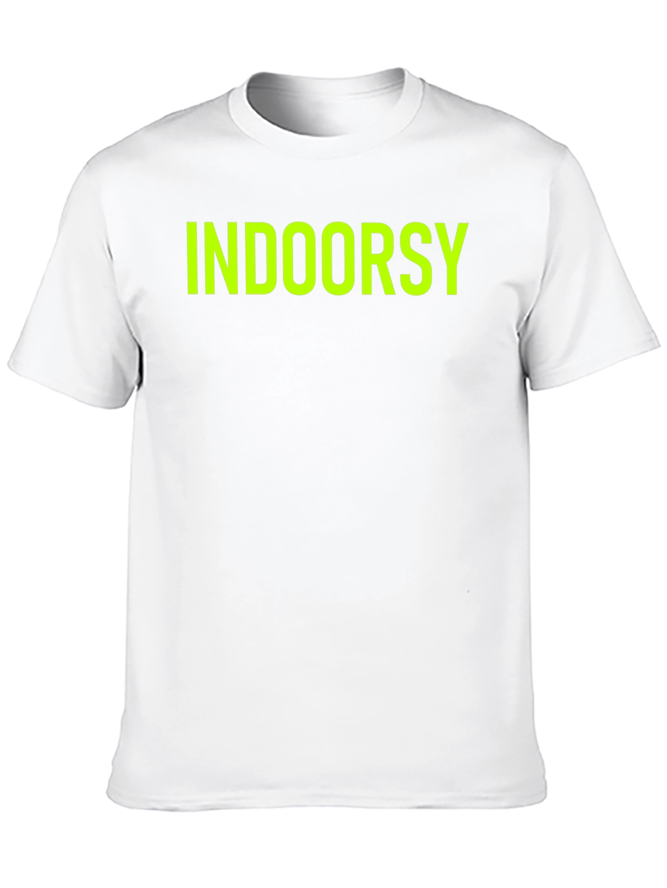 Indoorsy Black Graphic Tee