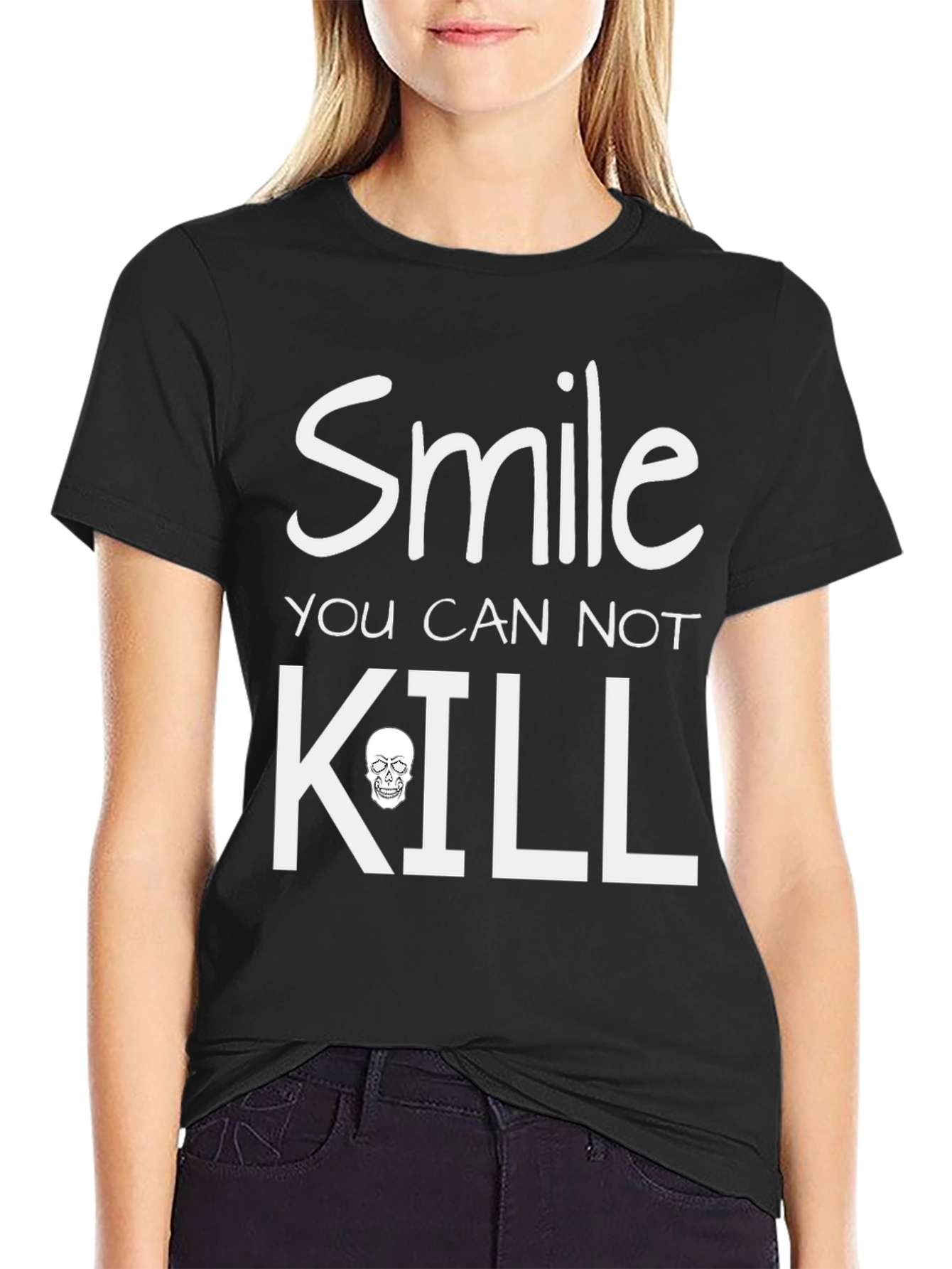 Smile You Can Not Kill Graphic T-Shirt