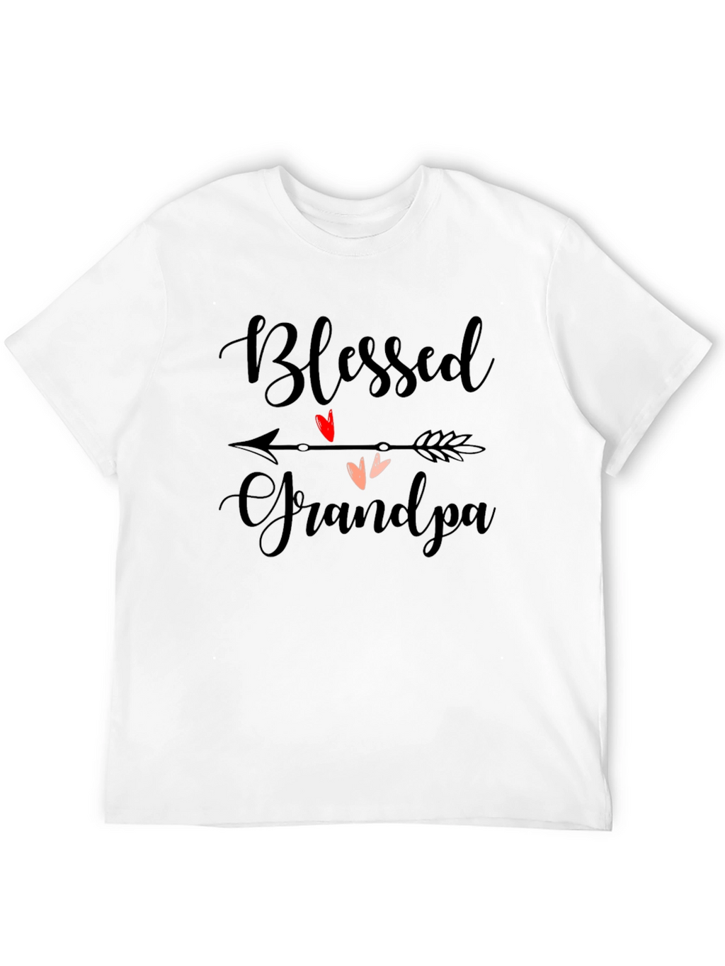 Blessed Grandpa Graphic Tee - Perfect Grandparent Gift