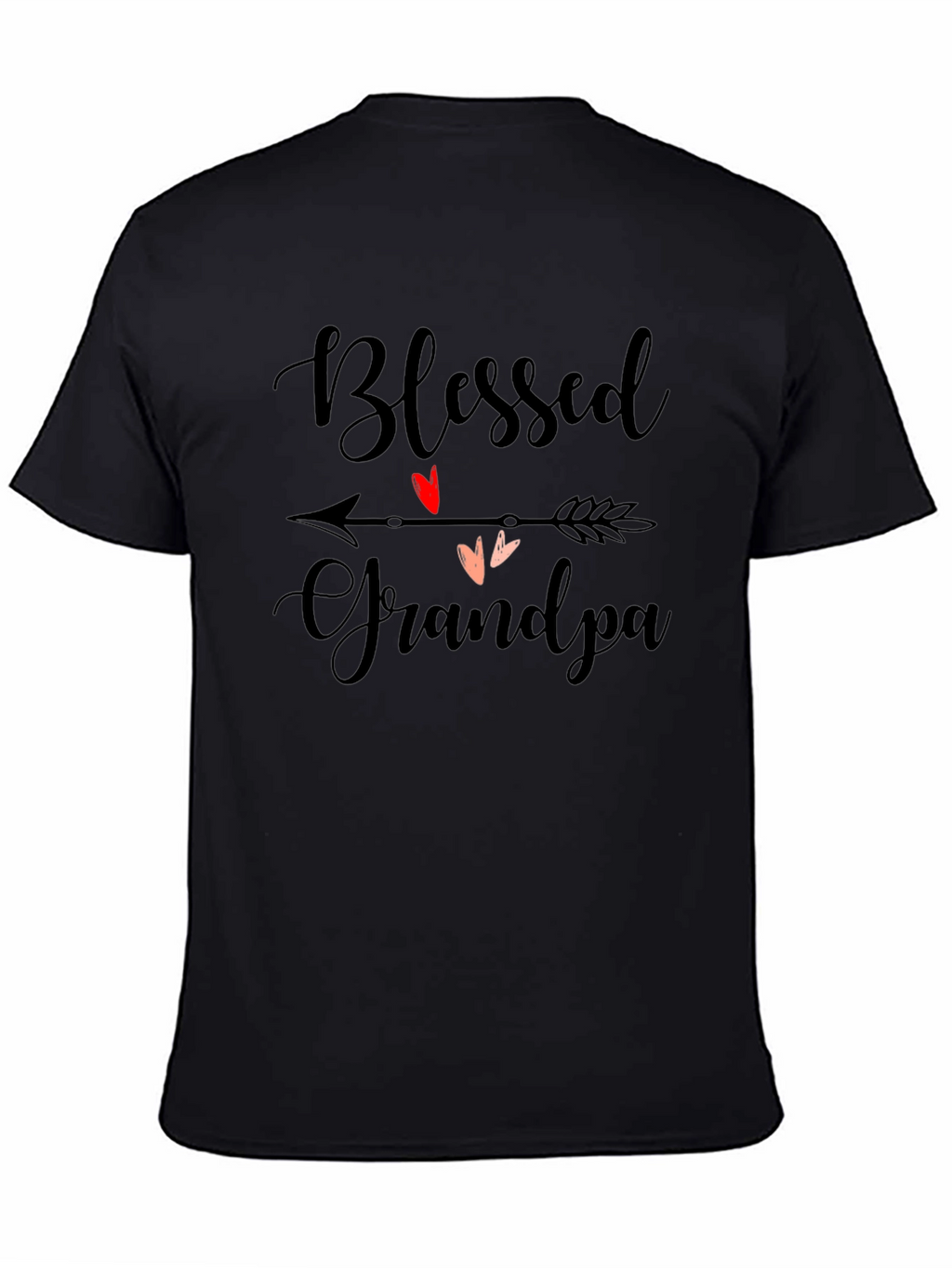 Blessed Grandpa Graphic Tee - Perfect Grandparent Gift