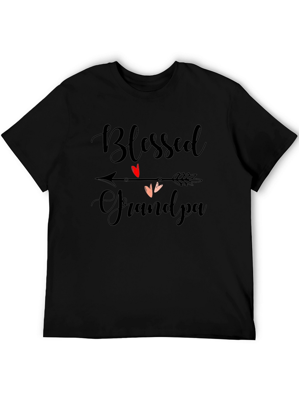 Blessed Grandpa Graphic Tee - Perfect Grandparent Gift