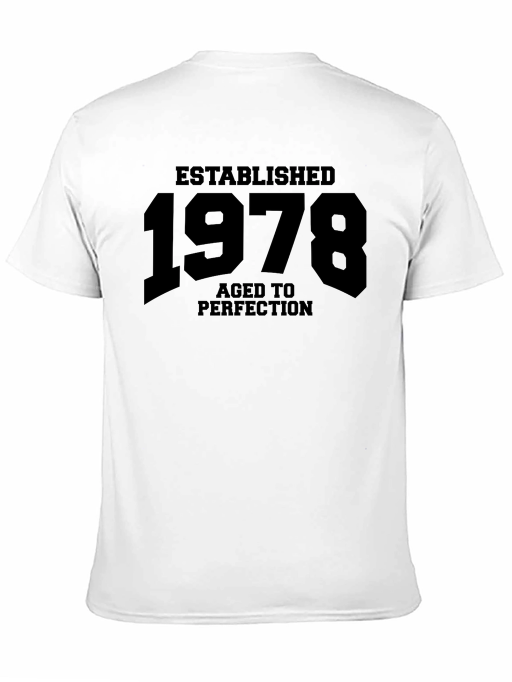 Established 1978 Aged to Perfection Black T-Shirt