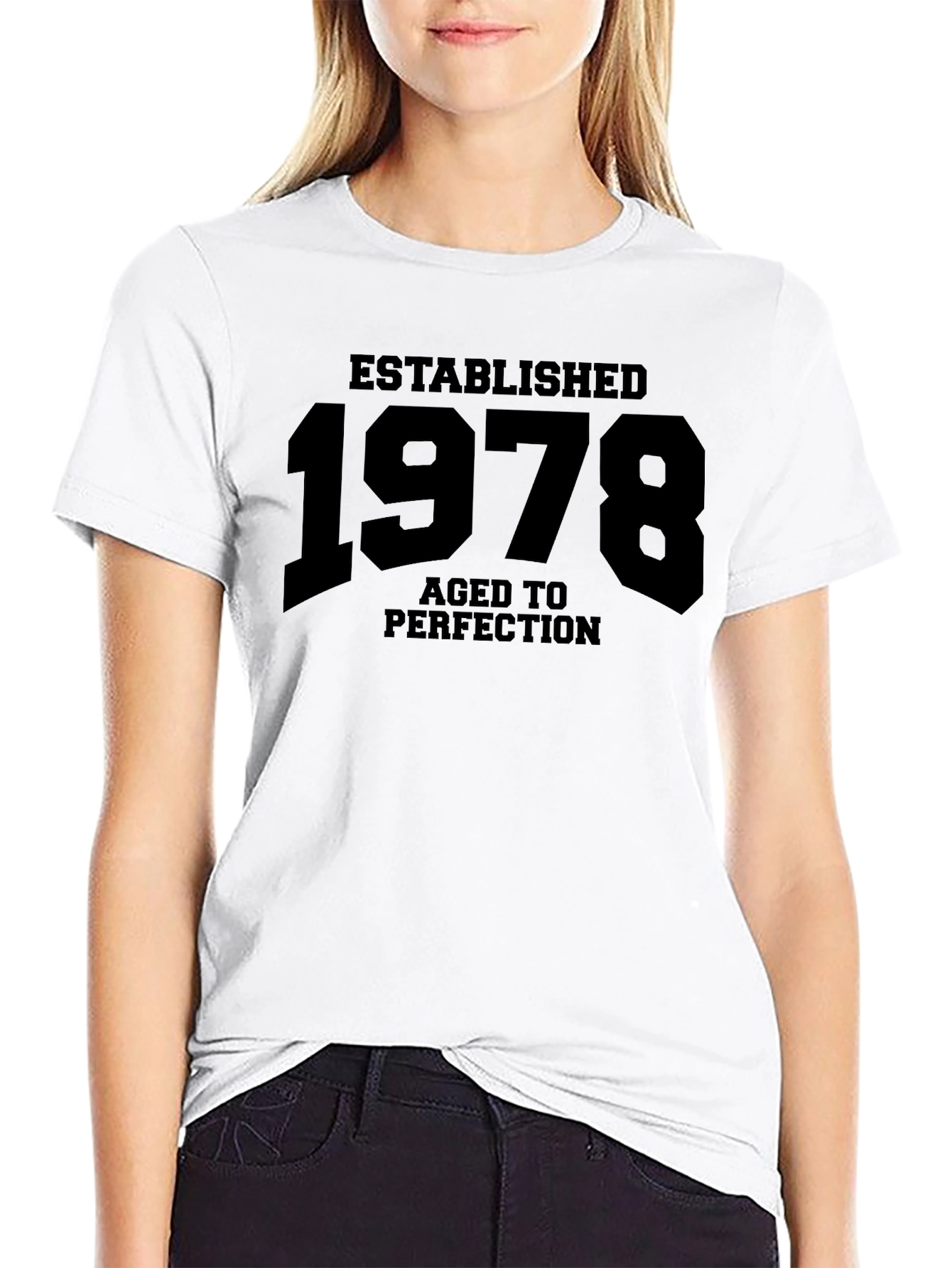 Established 1978 Aged to Perfection Black T-Shirt
