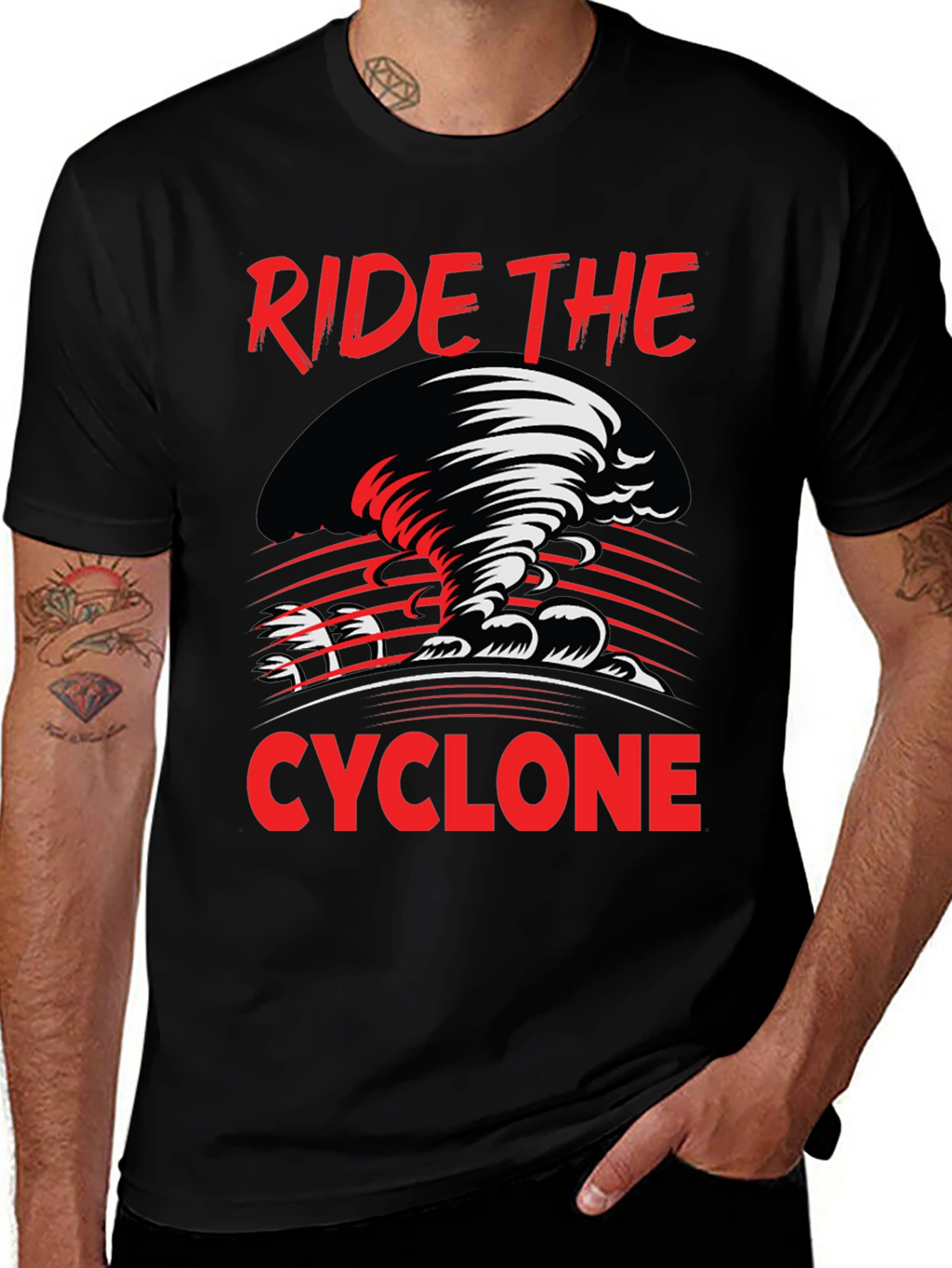 Ride the Cyclone Tee - Black