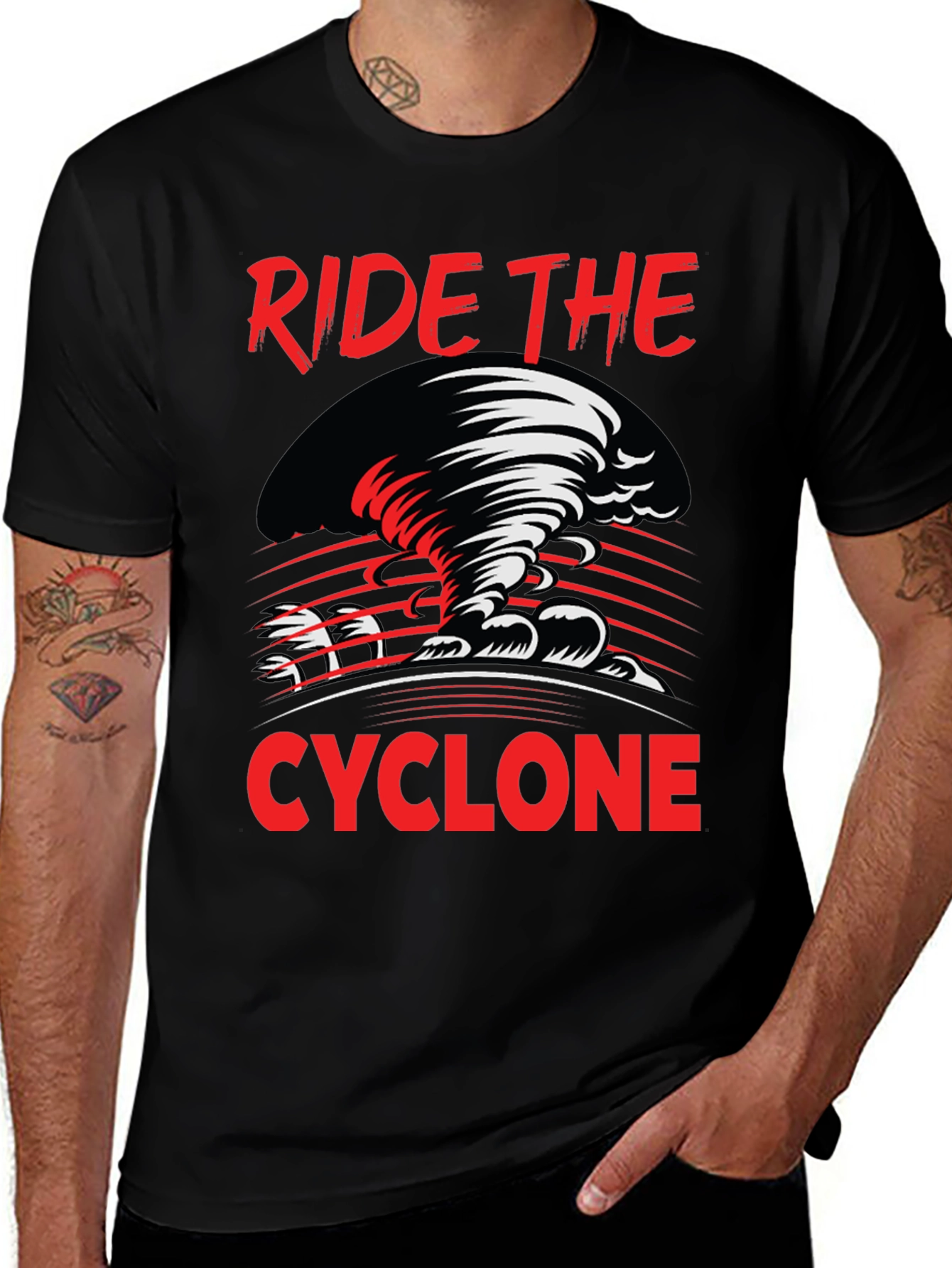 Ride the Cyclone Tee - Black