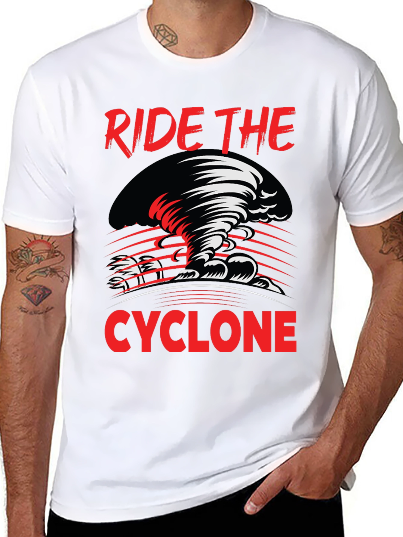 Ride the Cyclone Tee - Black