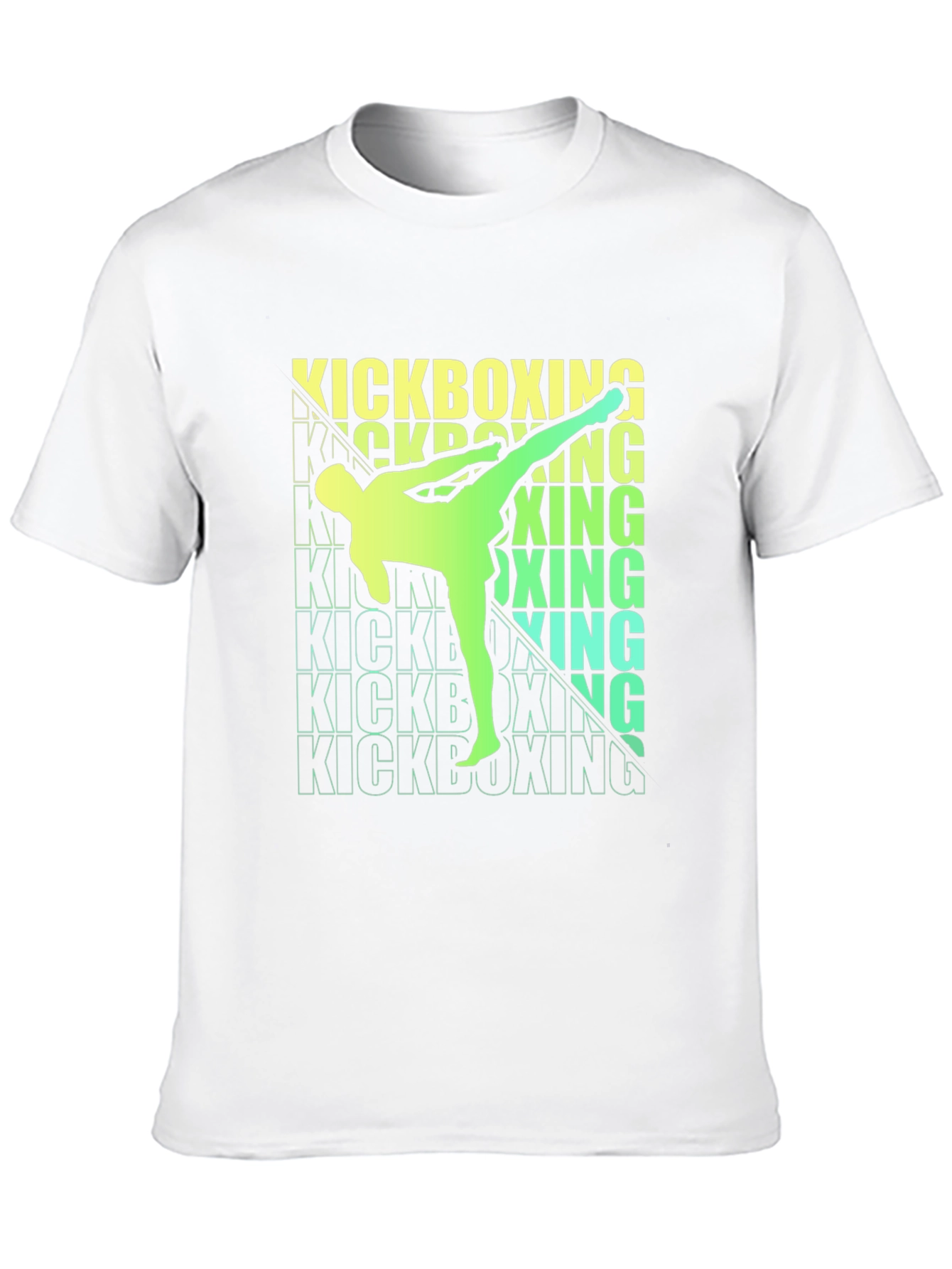 Kickboxing Graphic Tee - Sporty Black T-Shirt