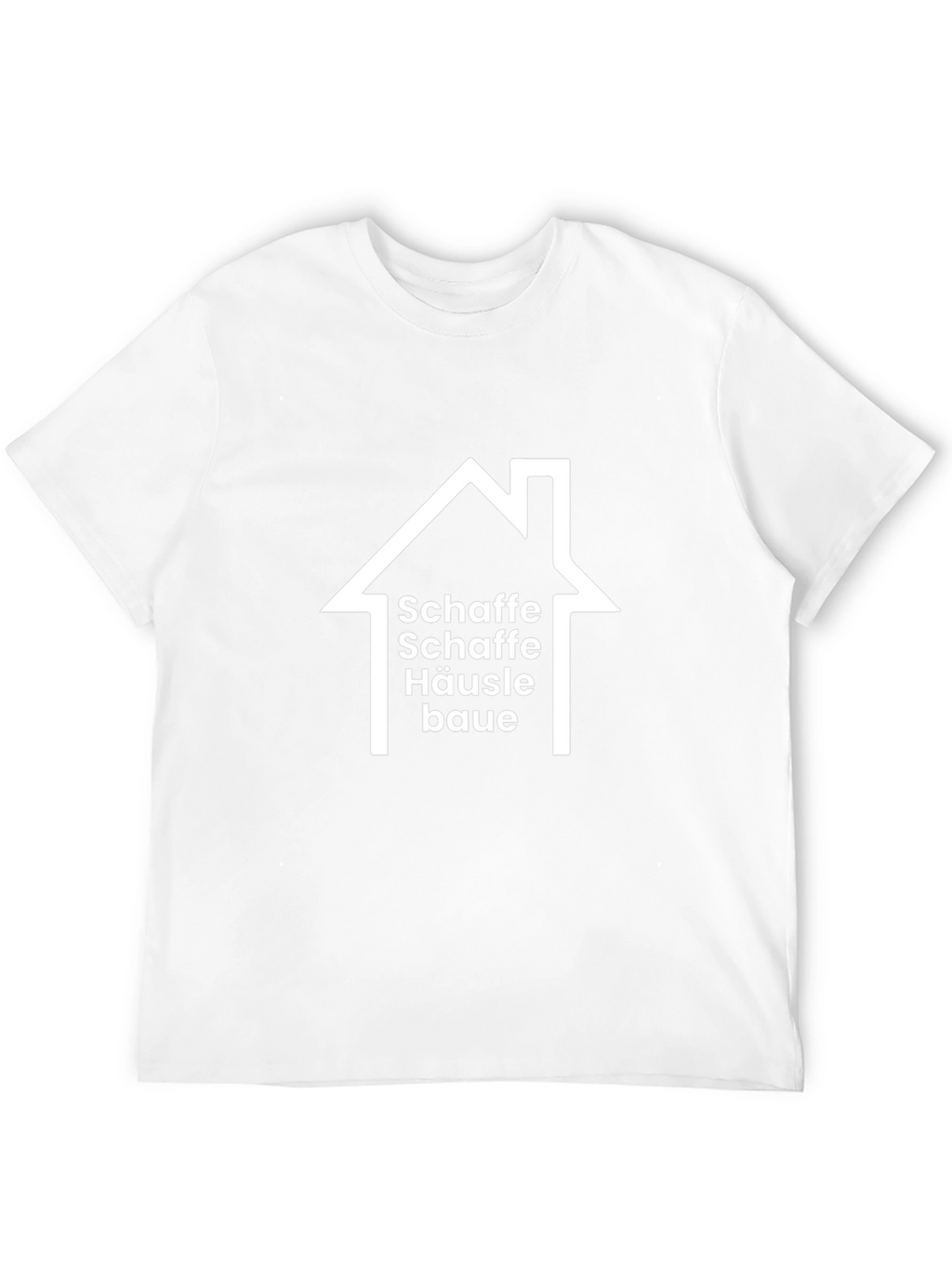 Schaft House Graphic T-Shirt - Black Cotton Tee