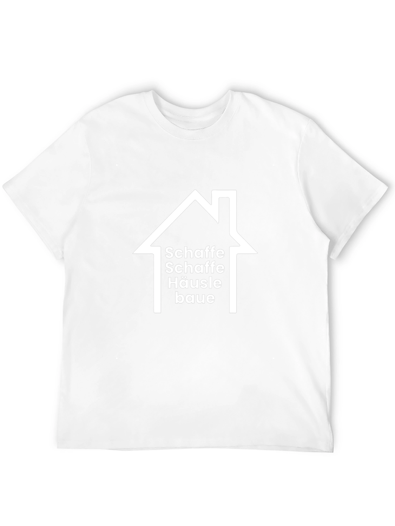 Schaft House Graphic T-Shirt - Black Cotton Tee