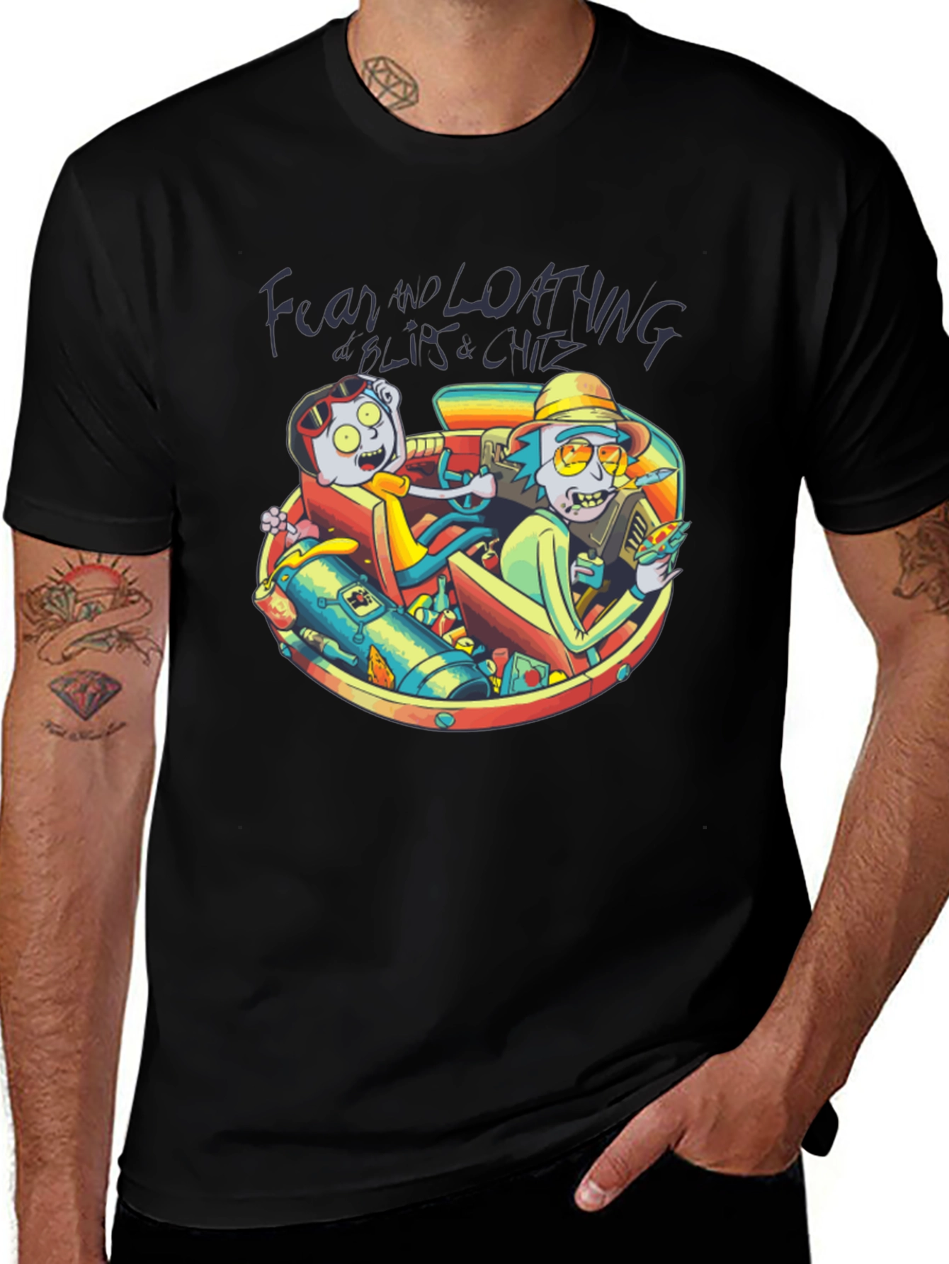 Fear and Loathing Rick and Morty T-Shirt