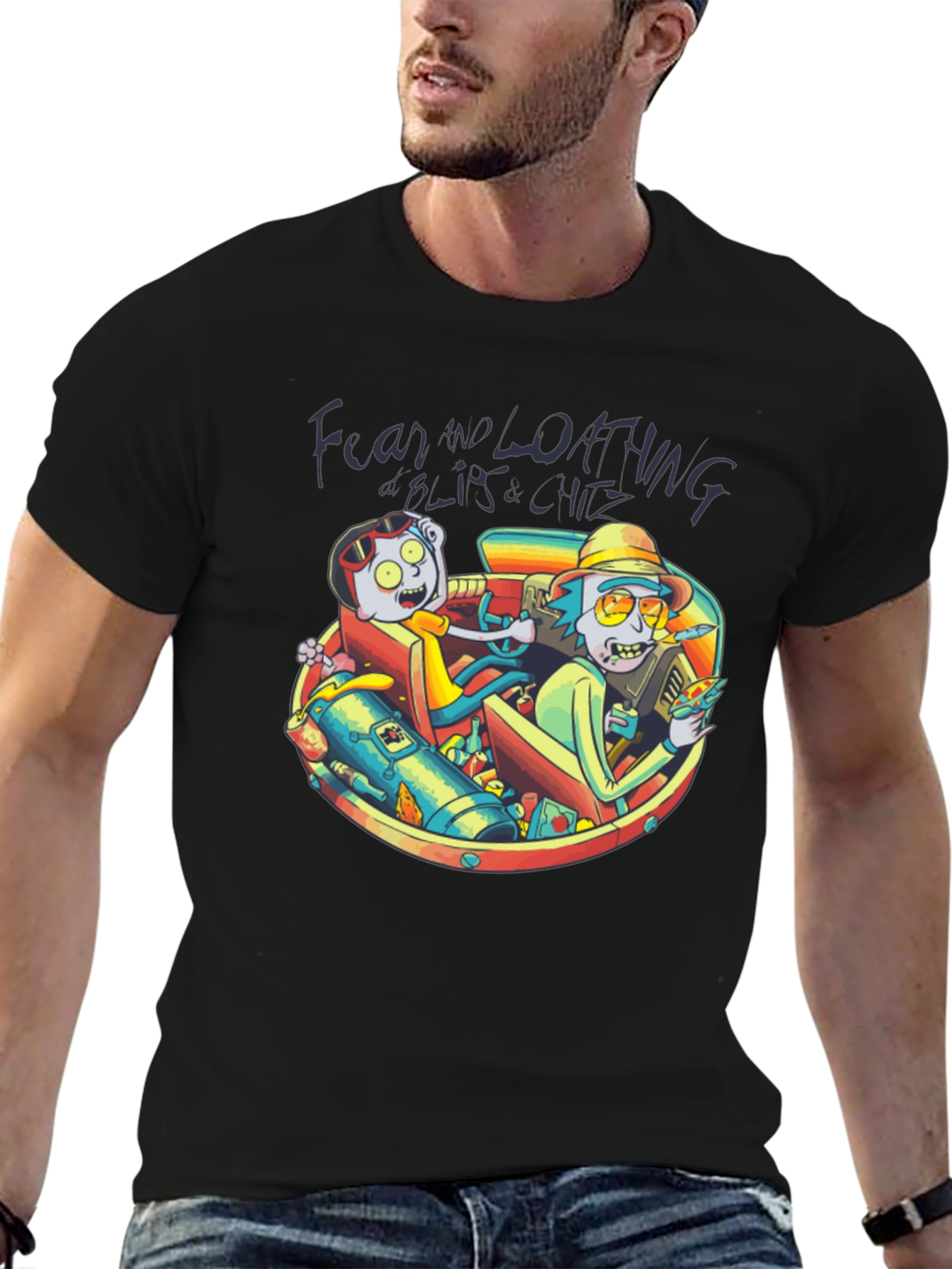Fear and Loathing Rick and Morty T-Shirt