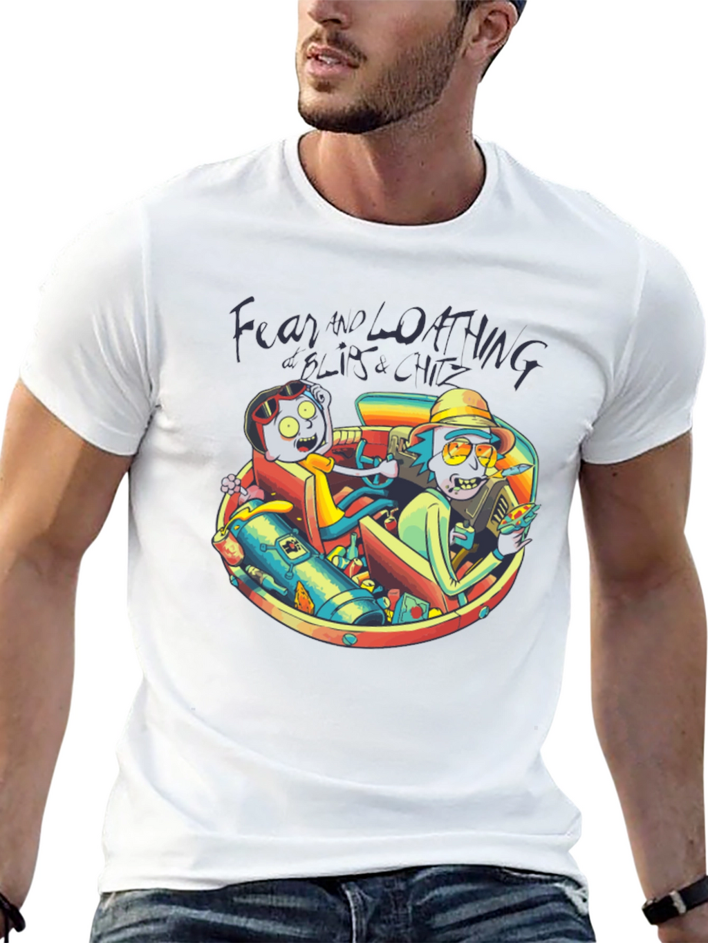 Fear and Loathing Rick and Morty T-Shirt