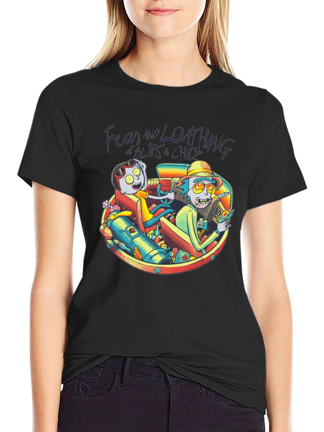 Fear and Loathing Rick and Morty T-Shirt