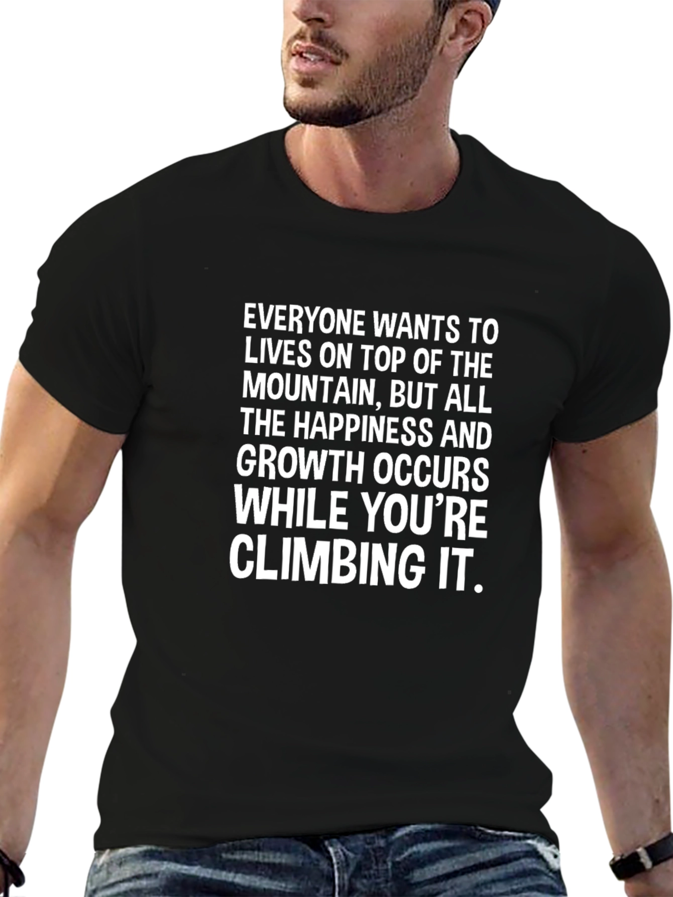 Motivational Mountain Climb T-Shirt