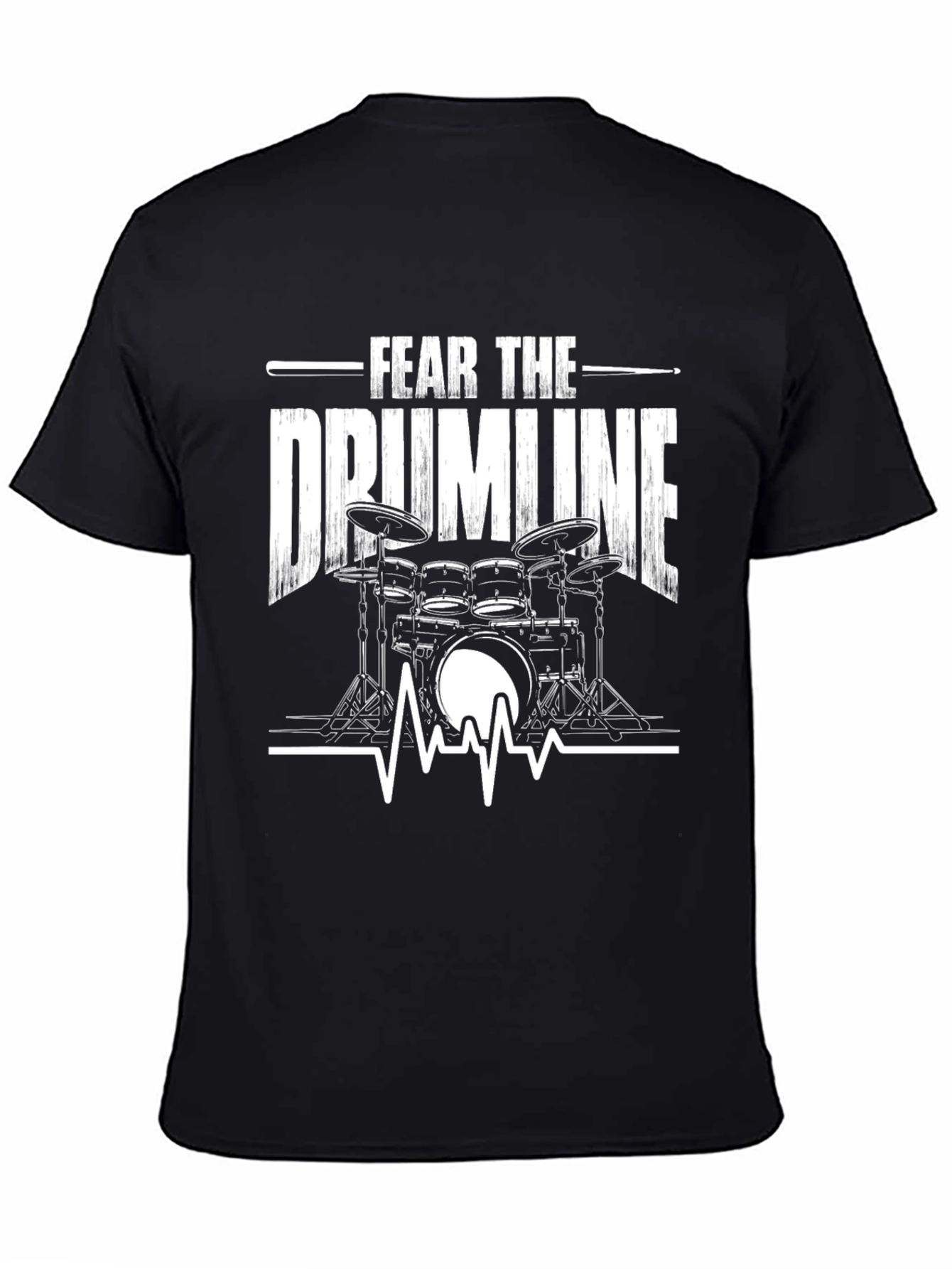 Fear the Drumline Black T-Shirt