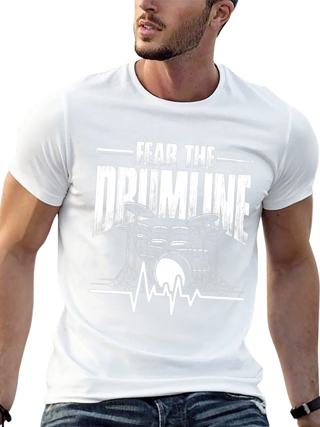 Fear the Drumline Black T-Shirt