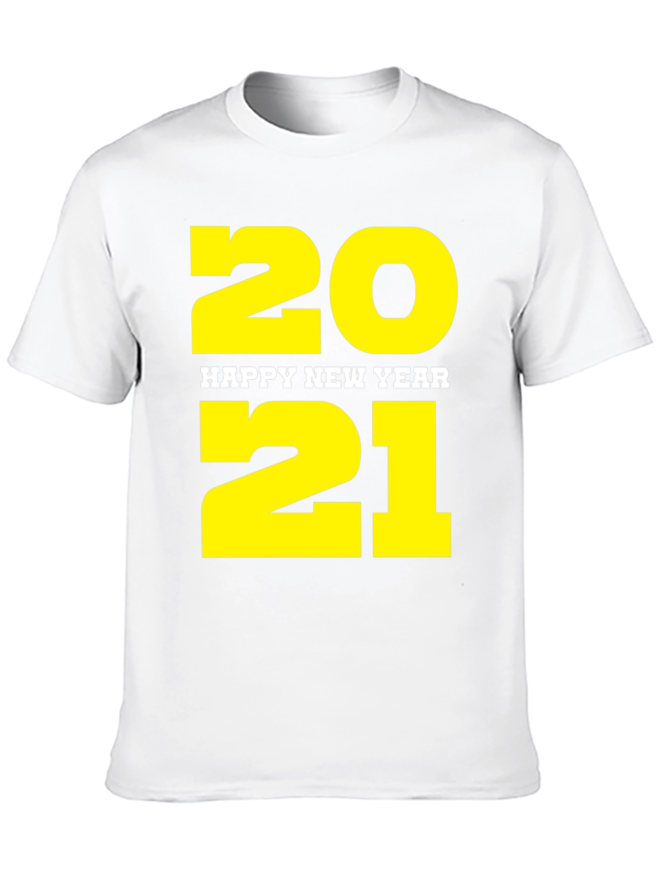 Happy New Year 2021 Black T-Shirt