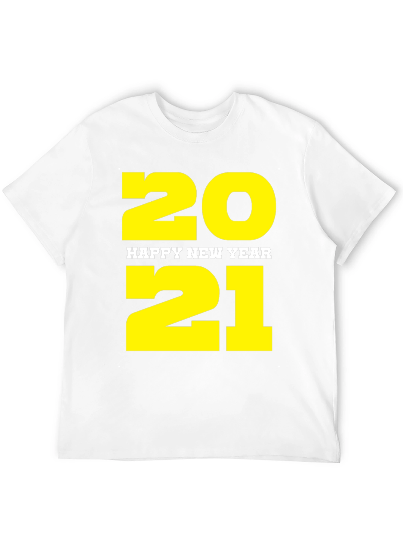 Happy New Year 2021 Black T-Shirt