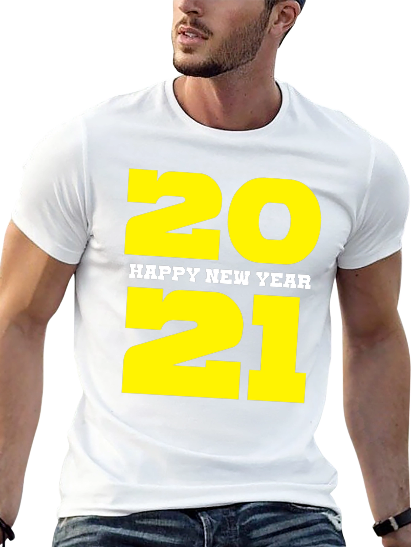 Happy New Year 2021 Black T-Shirt