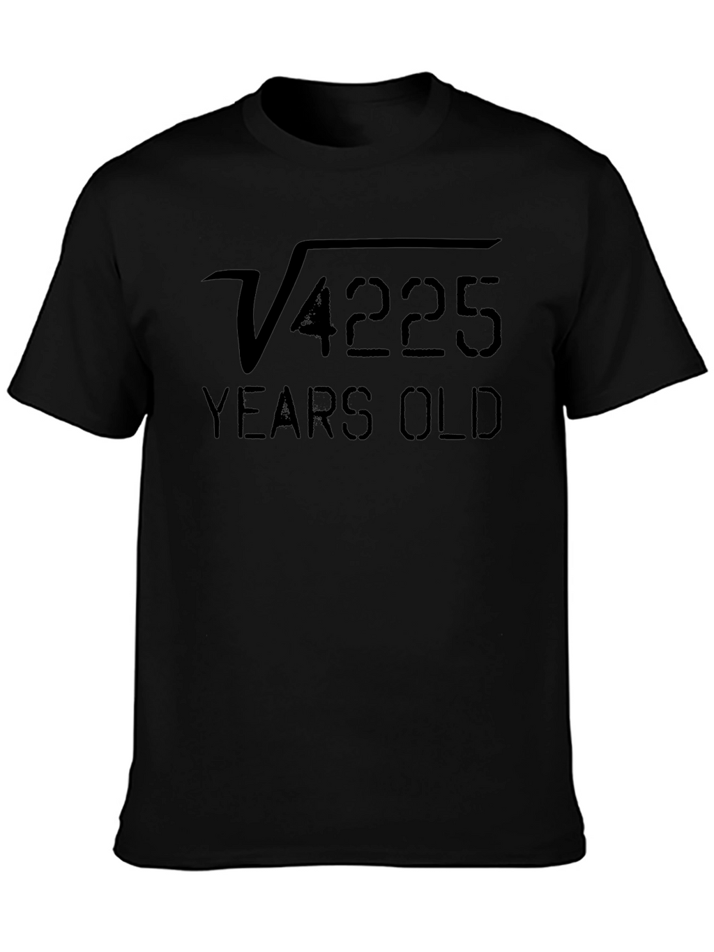 Funny 65th Birthday Math Root T-Shirt