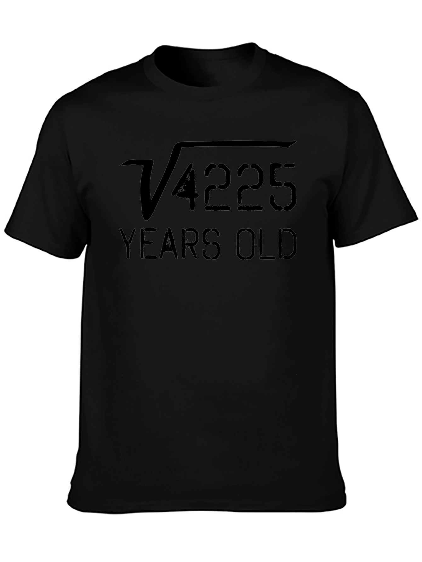 Funny 65th Birthday Math Root T-Shirt