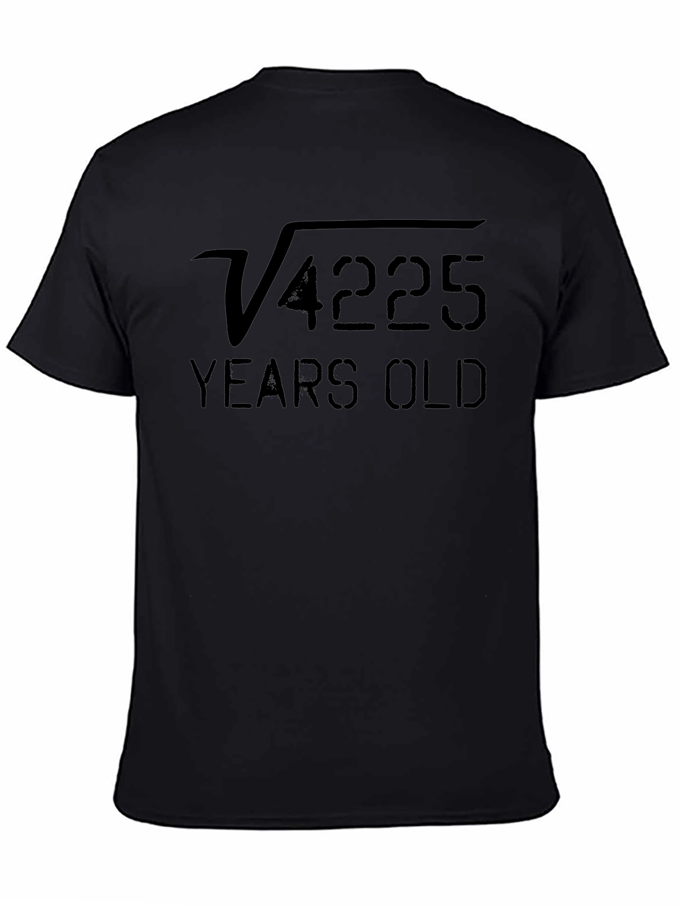 Funny 65th Birthday Math Root T-Shirt